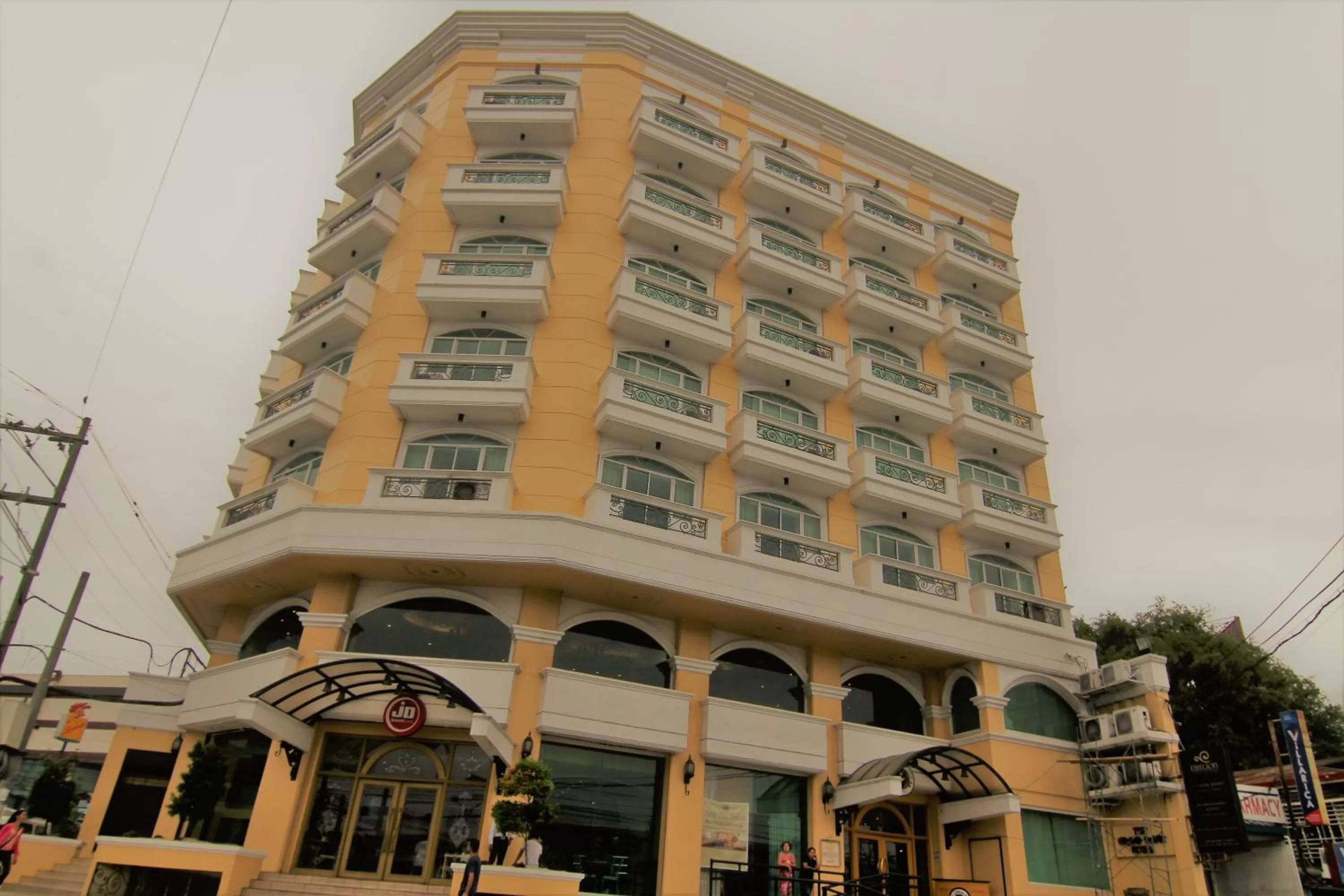 Property building in The Grand Dame Hotel