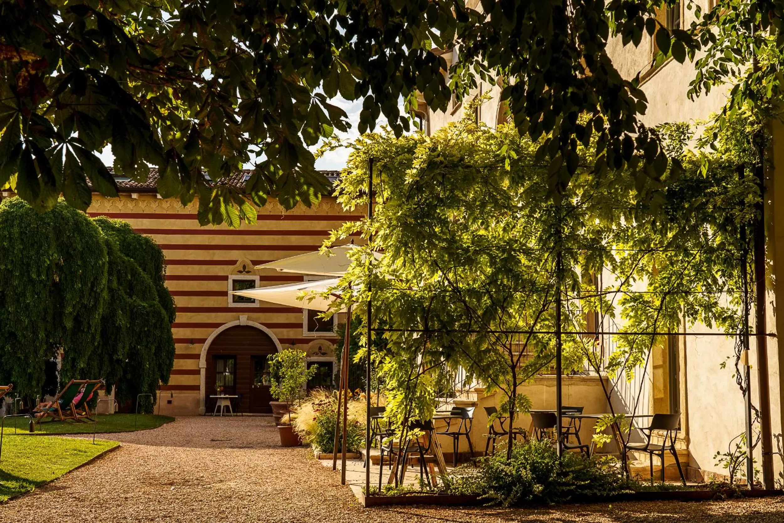 Property building in Villa Balis Crema Verona Hills