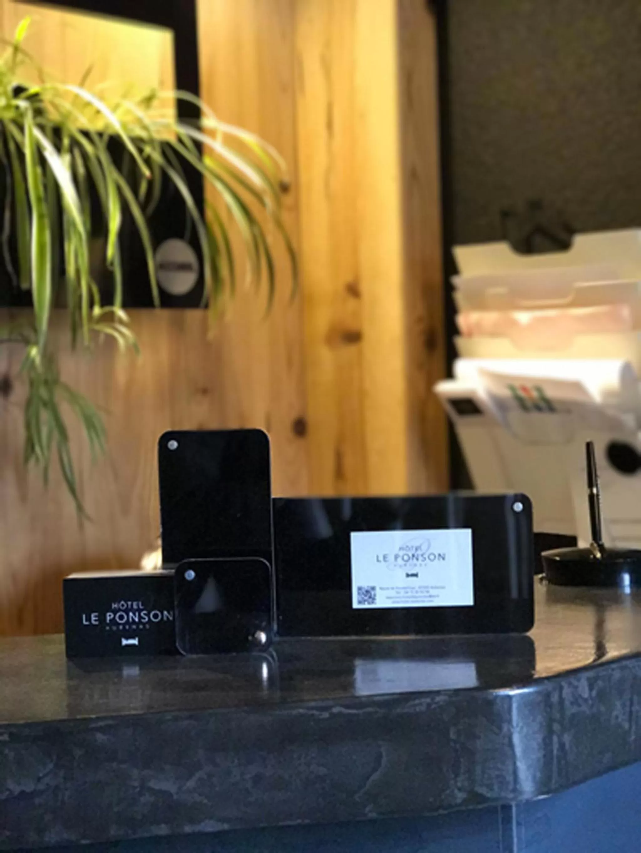 Lobby or reception in Hôtel Le Ponson