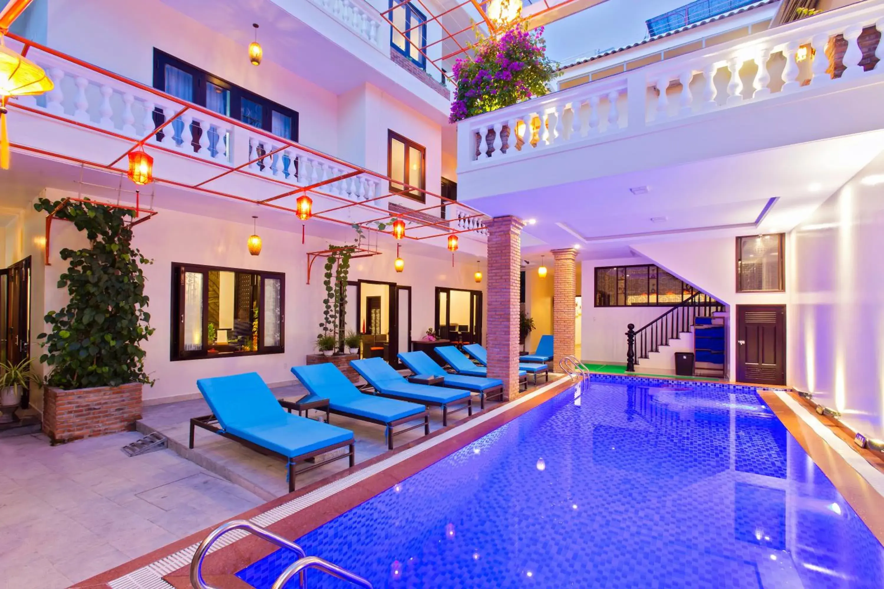 Pool view, Swimming Pool in Pham Gia Boutique Villa