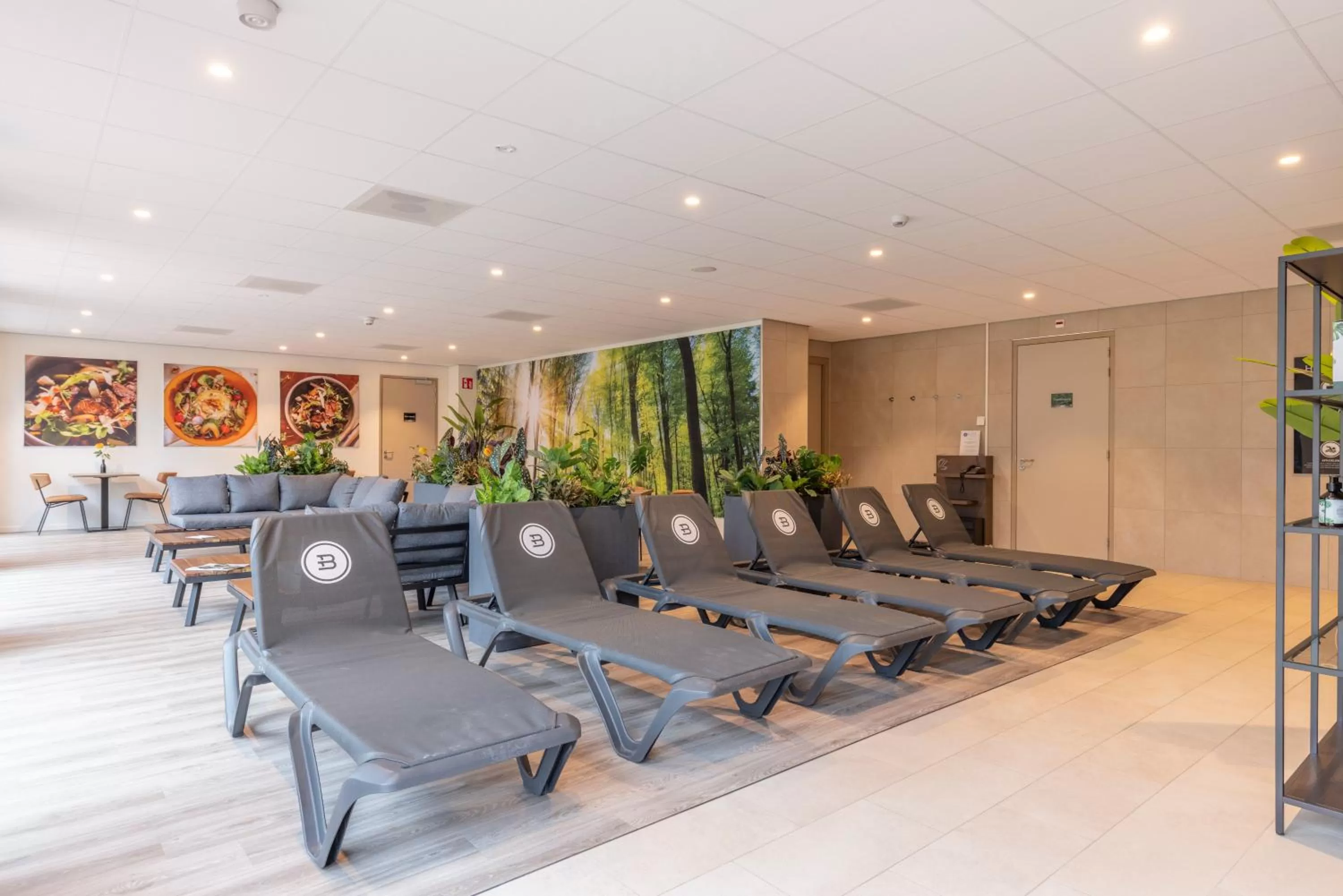 Fitness centre/facilities in Fletcher Familiehotel De Hunzebergen