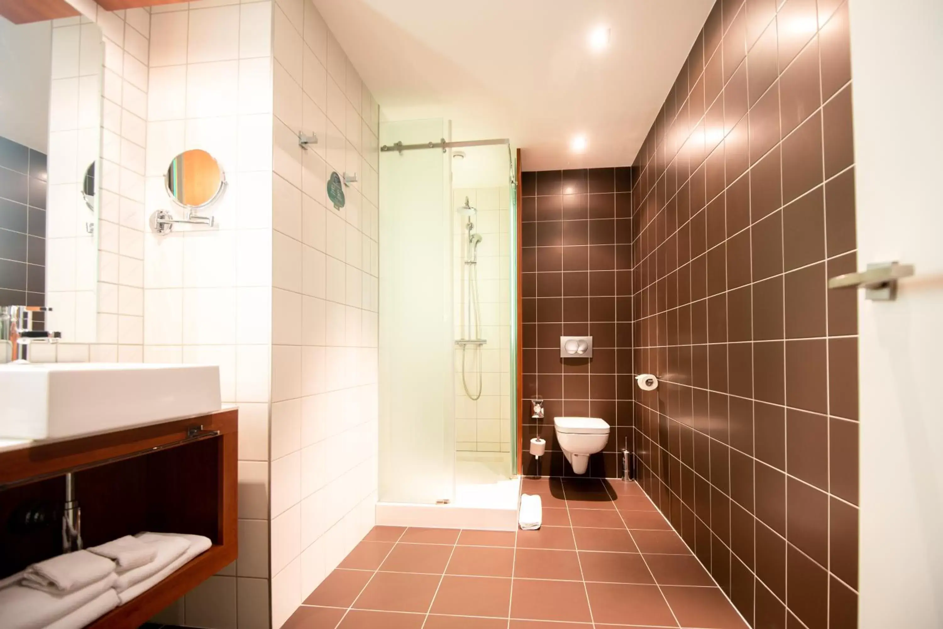 Shower, Bathroom in Mercure Ostrava Center