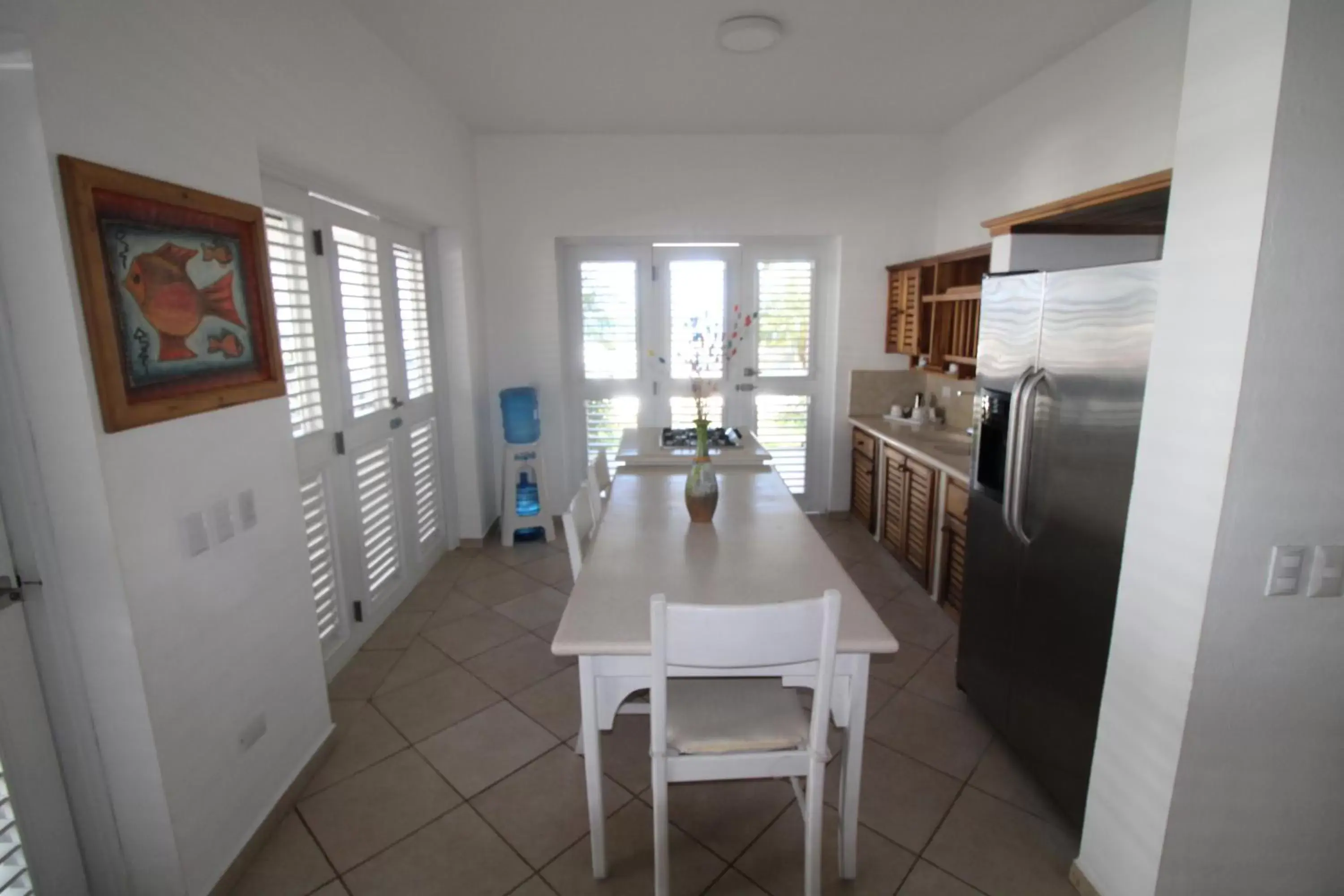 Kitchen or kitchenette, Dining Area in Albachiara Hotel - Las Terrenas