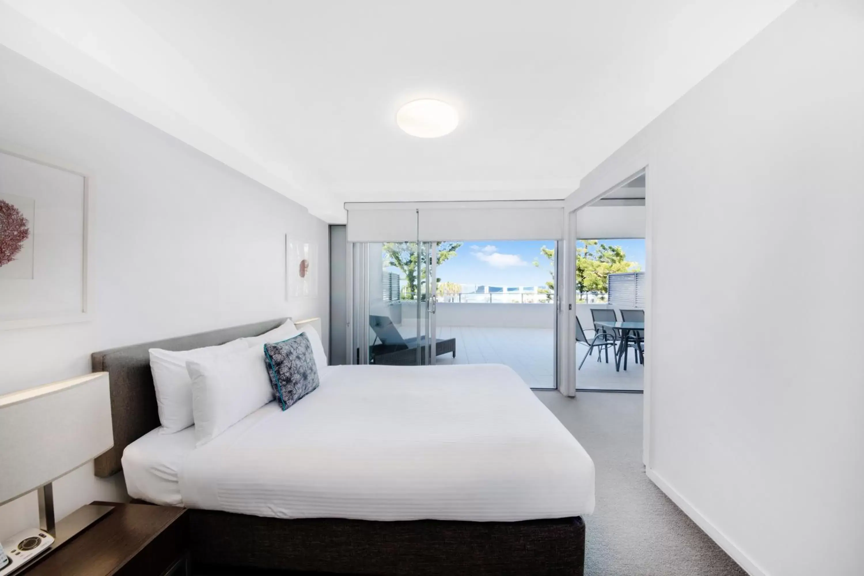 Bedroom in Echelon Apartments Yeppoon