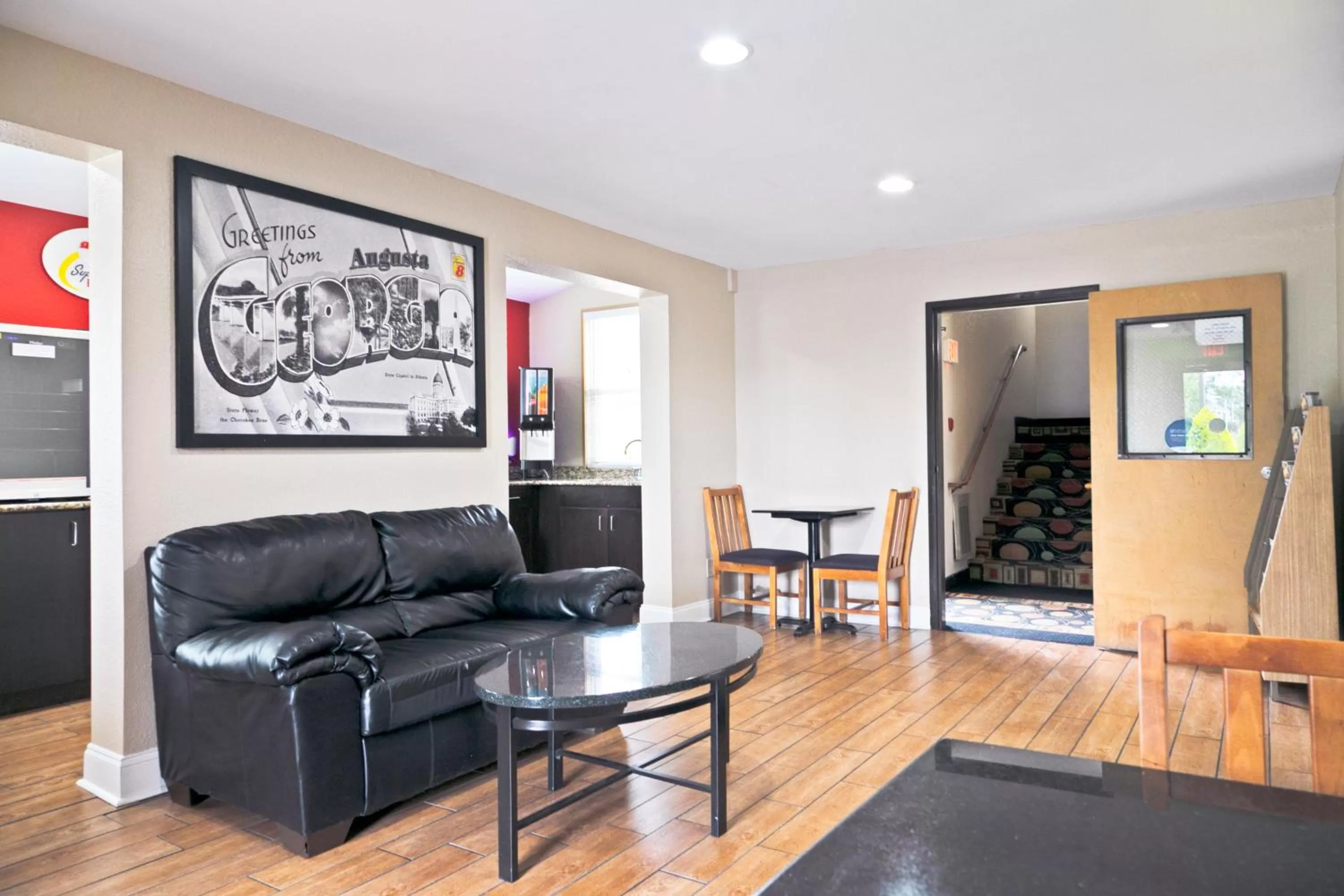 Lobby or reception in Super 8 by Wyndham Augusta Ft Eisenhower Area