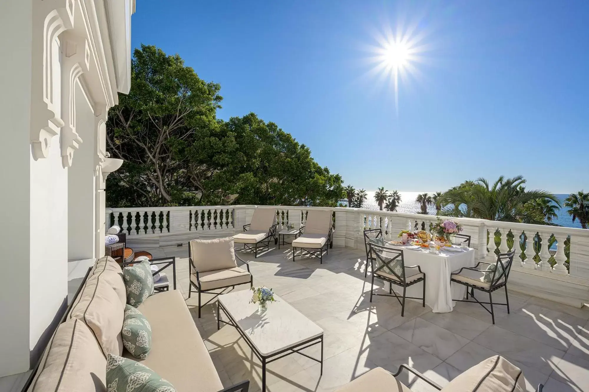 Balcony/Terrace in Gran Hotel Miramar GL