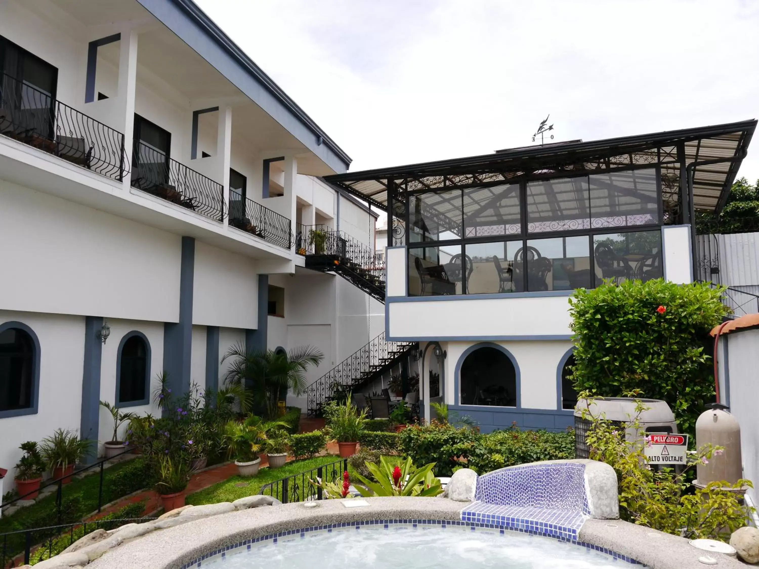 Garden, Property Building in Hotel Santo Tomas / Historical Property