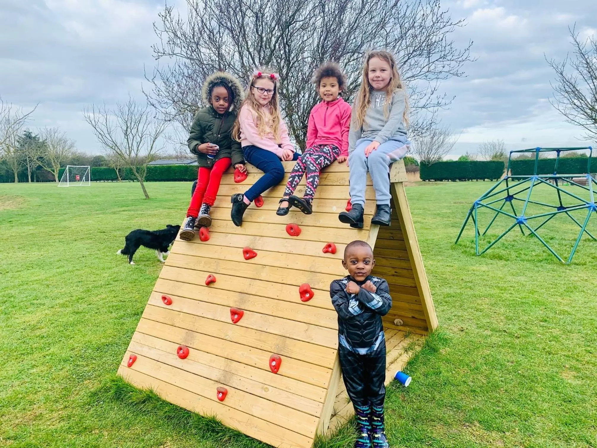 People, Family in Grange Farm Park