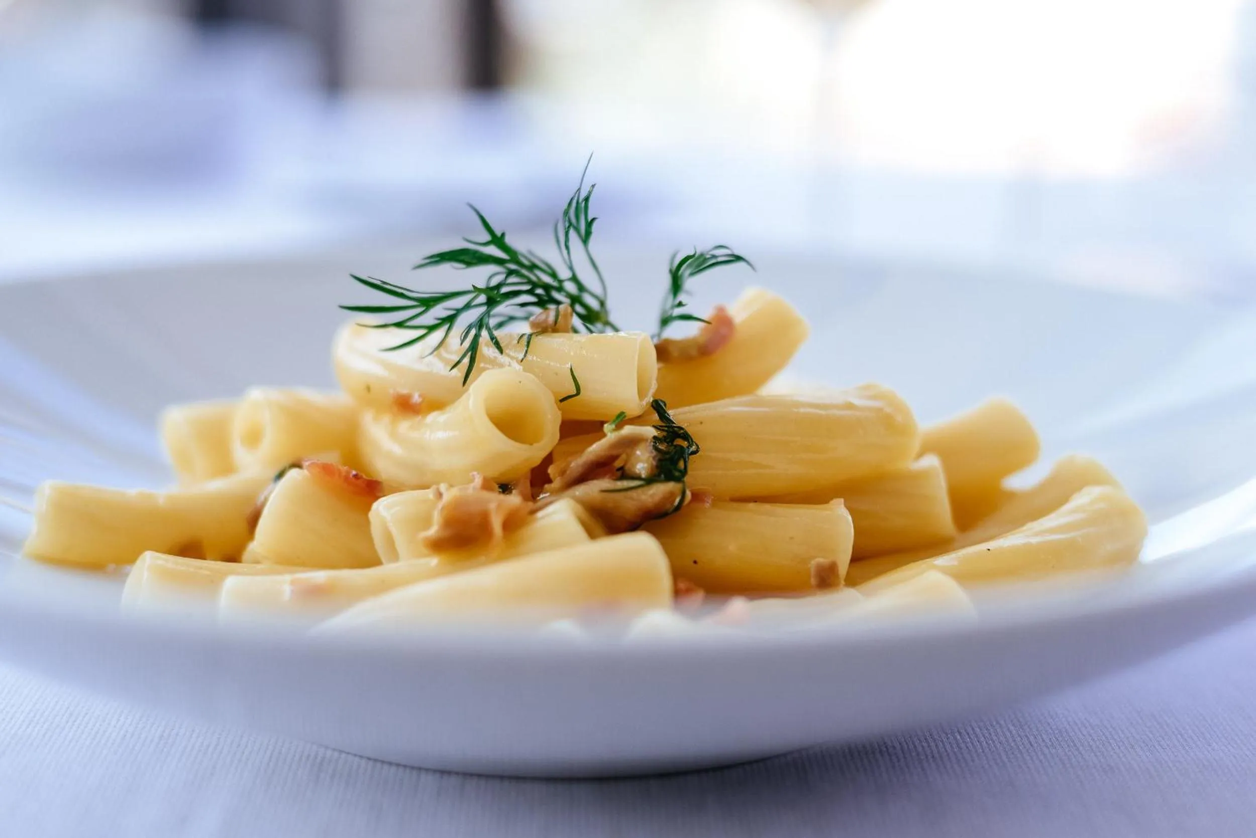 Restaurant/places to eat in Bella Hotel & Restaurant with private dock for mooring boats