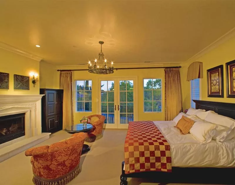 Bed in The Villa at Arden Hills