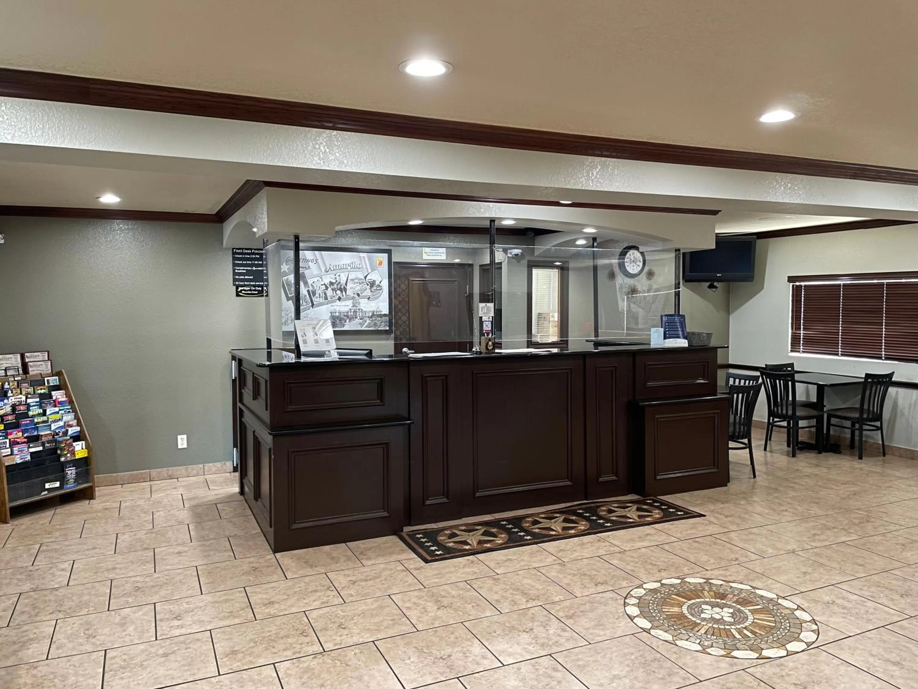 Lobby or reception in Super 8 by Wyndham Amarillo Central TX