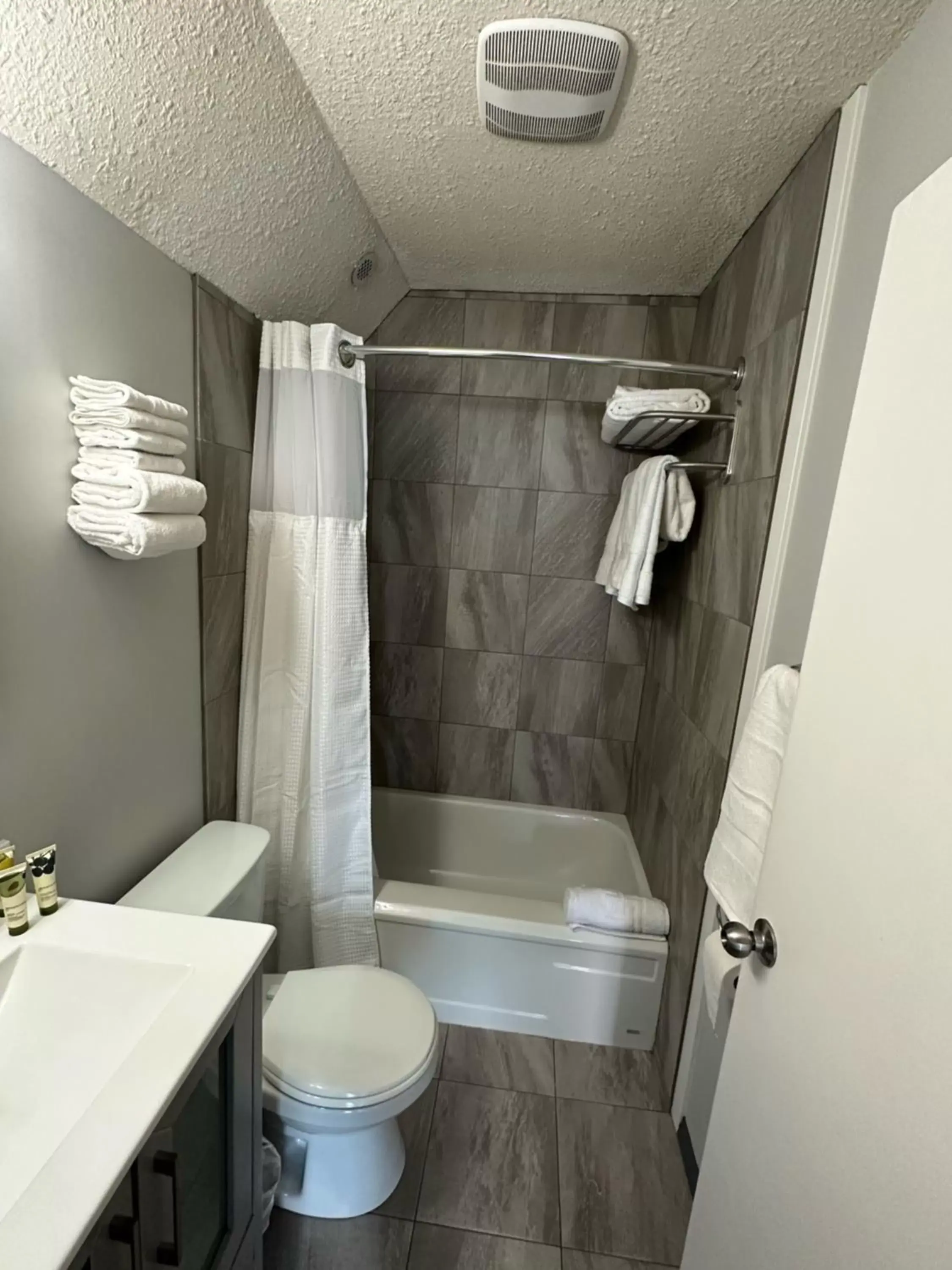 Shower, Bathroom in Lakeside Villa Inn & Suites