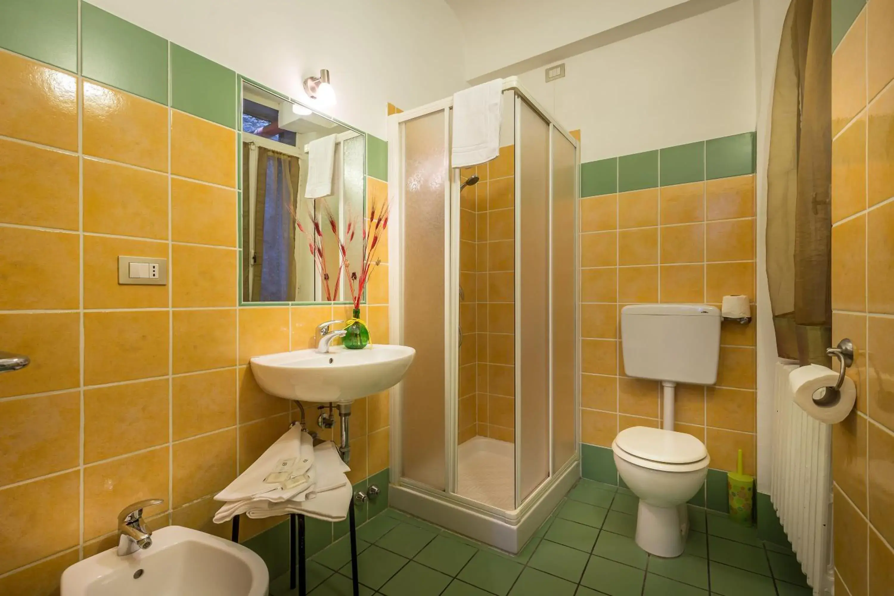 Bathroom in Hotel Ferretti