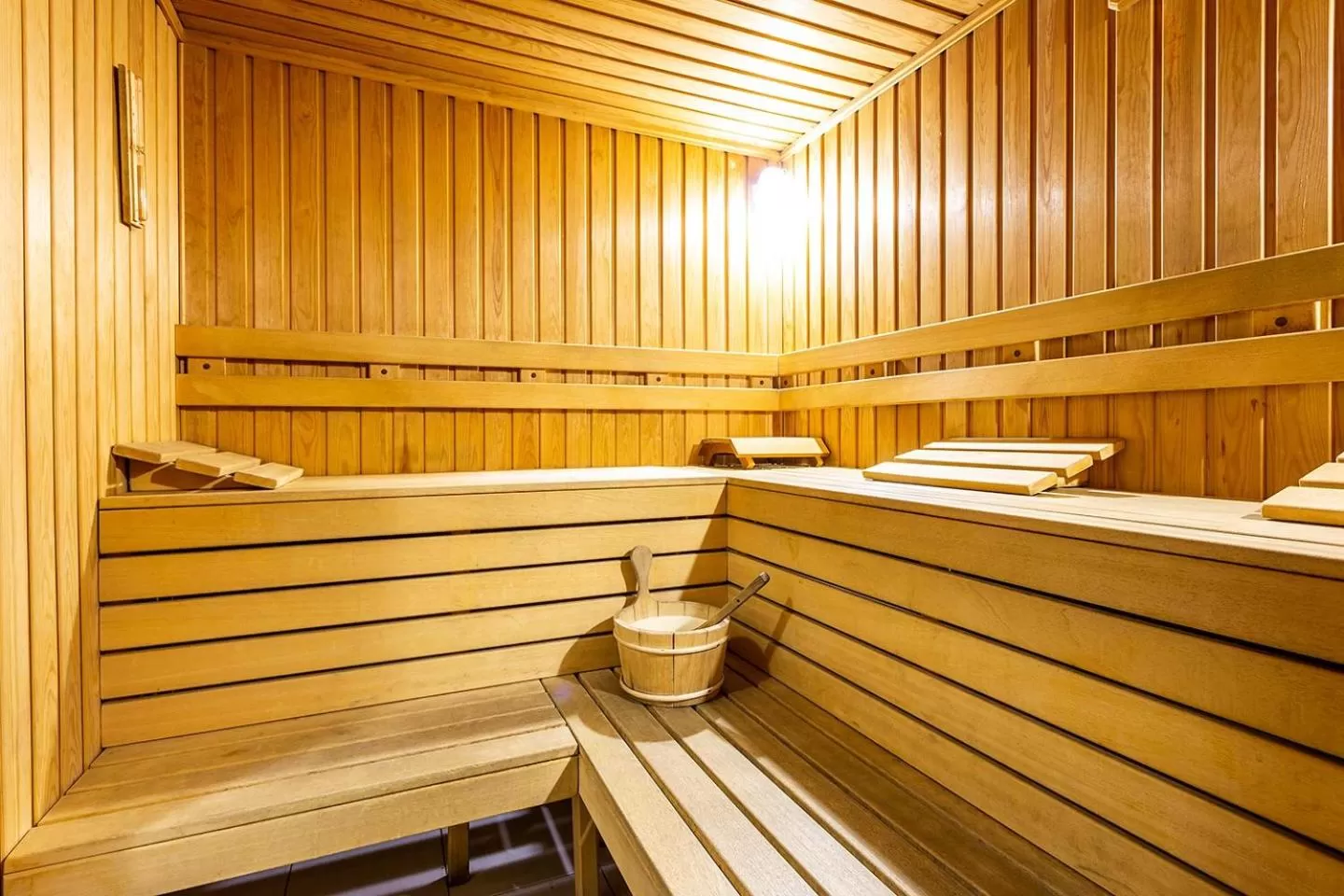 Sauna in Sofia Palace Hotel by HMG