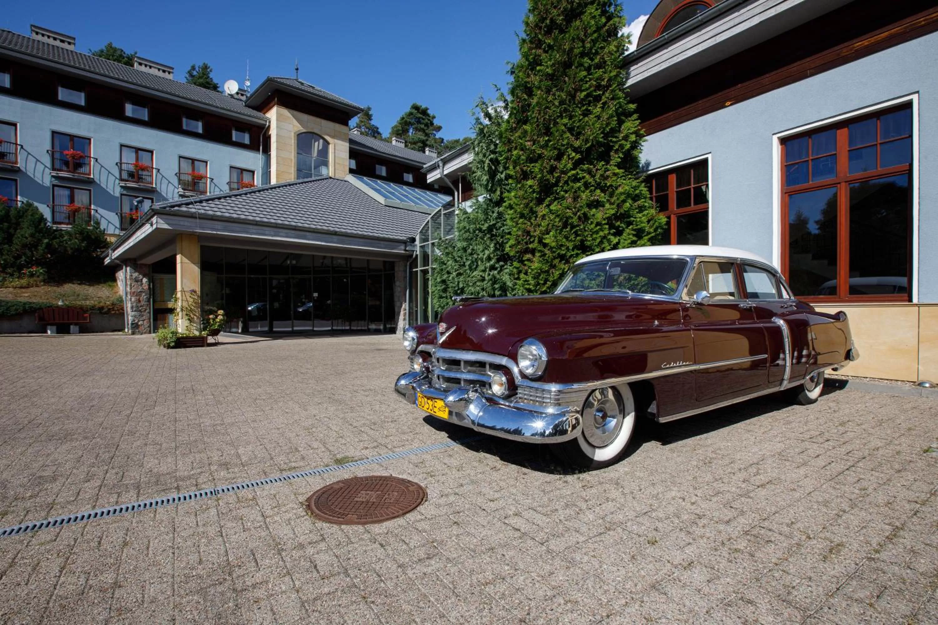 Facade/entrance in 4 Pory Roku Resort Sauna & Spa