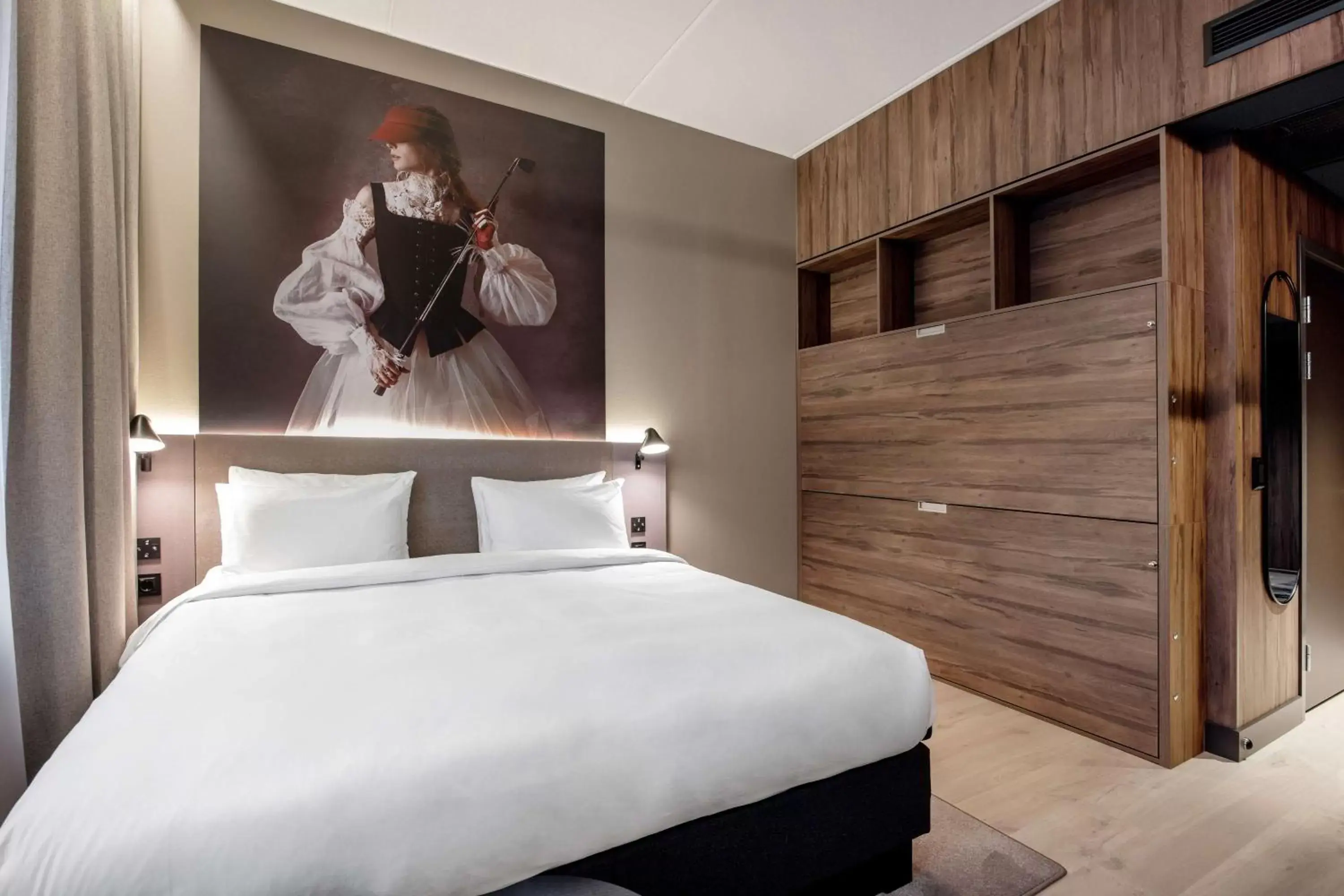 Bedroom, Bed in Radisson RED Oslo Økern Bedroom, Bed in Radisson RED Oslo Økern