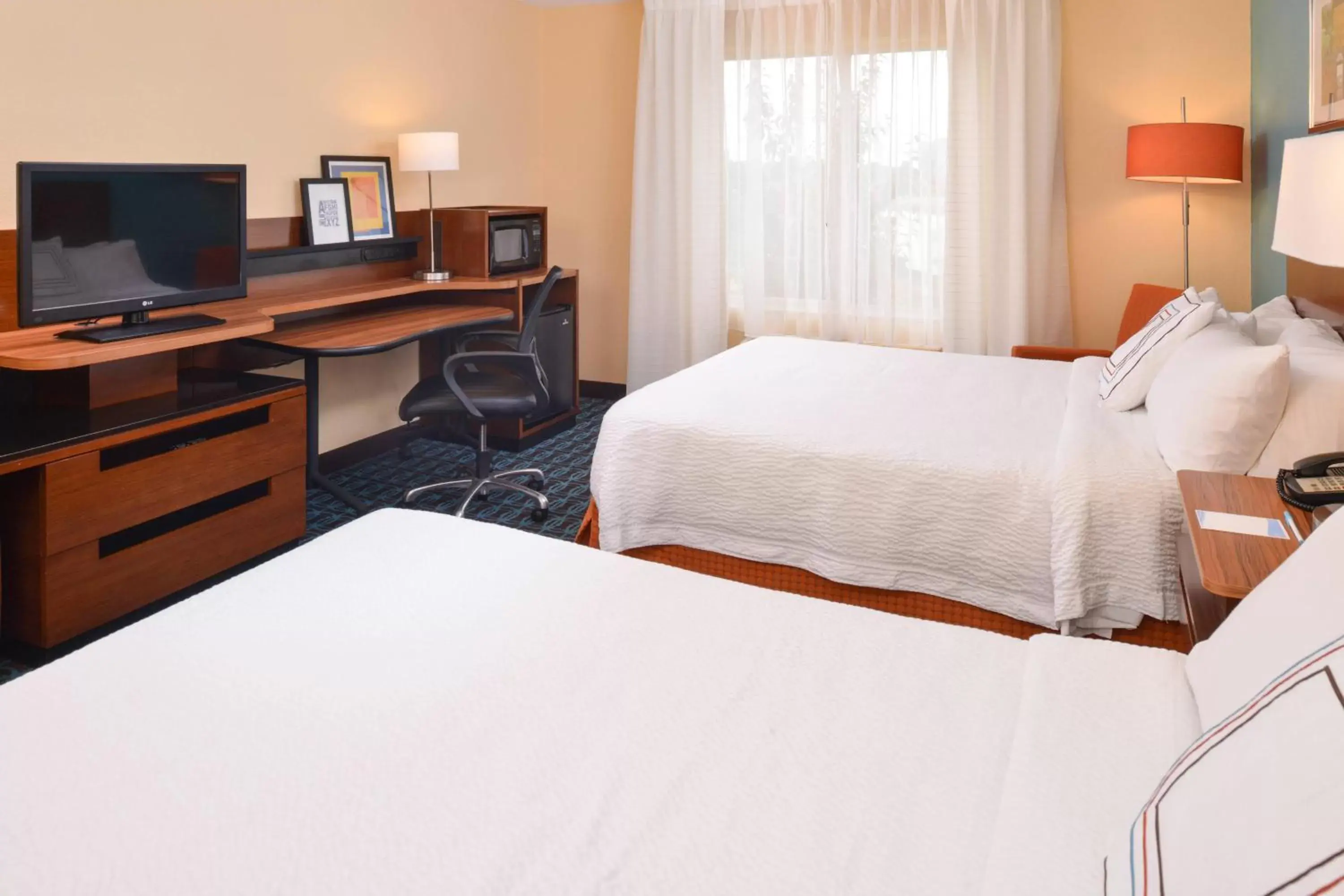 Standard Queen Room with Two Queen Beds in Fairfield Inn St. Louis St. Charles Standard Queen Room with Two Queen Beds in Fairfield Inn St. Louis St. Charles