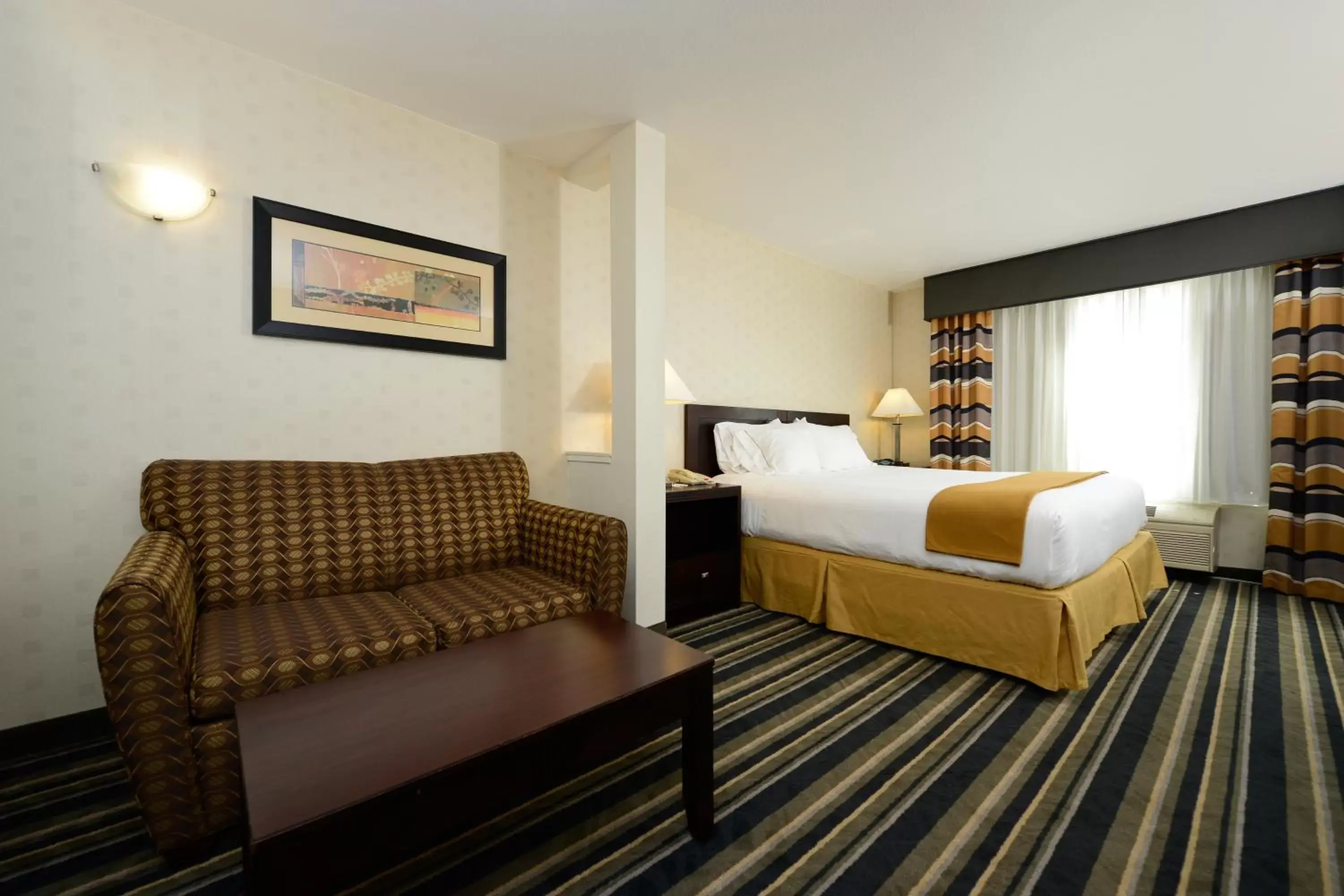 Photo of the whole room, Bed in Holiday Inn Express & Suites Elk Grove West I-5