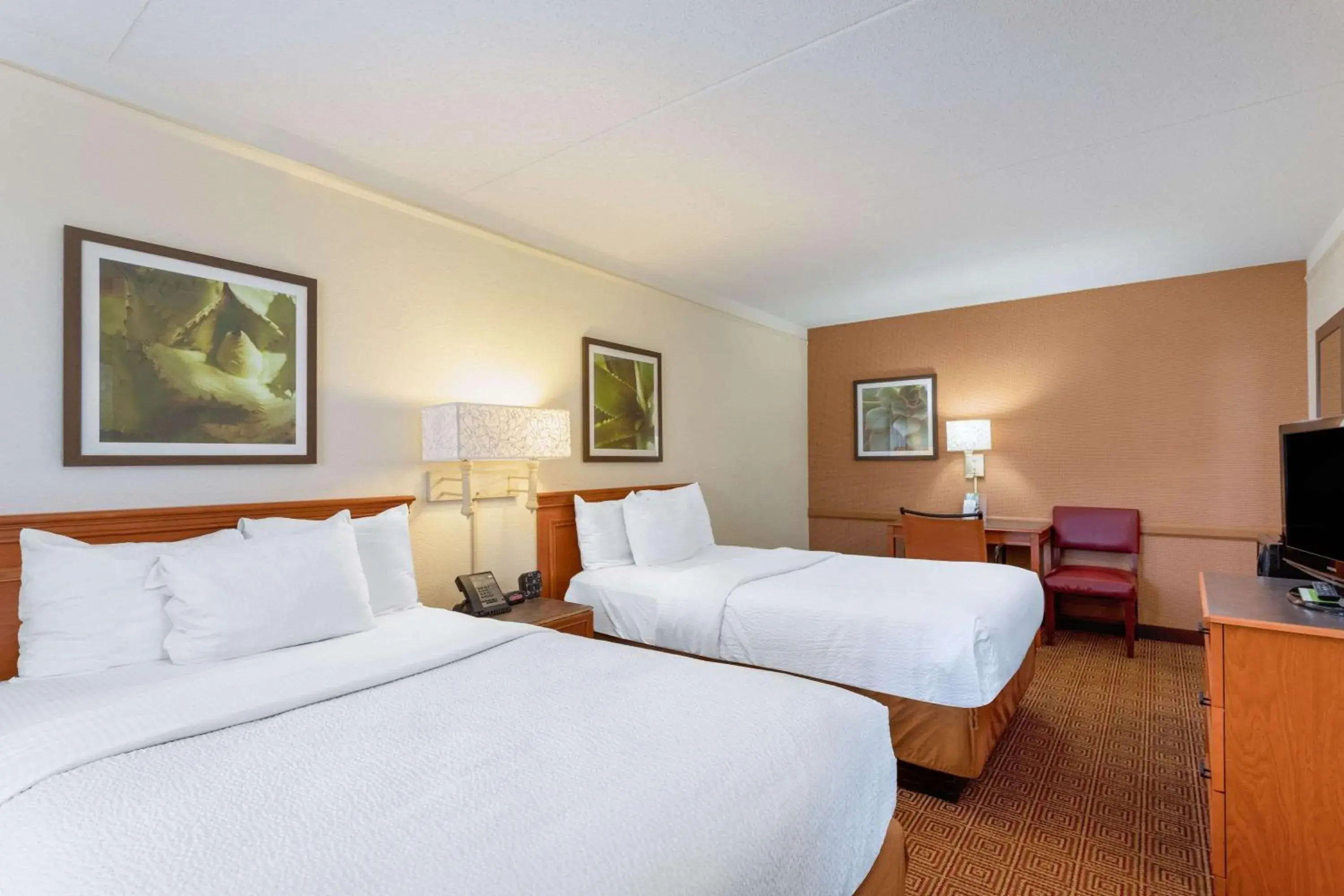 Photo of the whole room, Bed in La Quinta Inn by Wyndham Huntsville Research Park