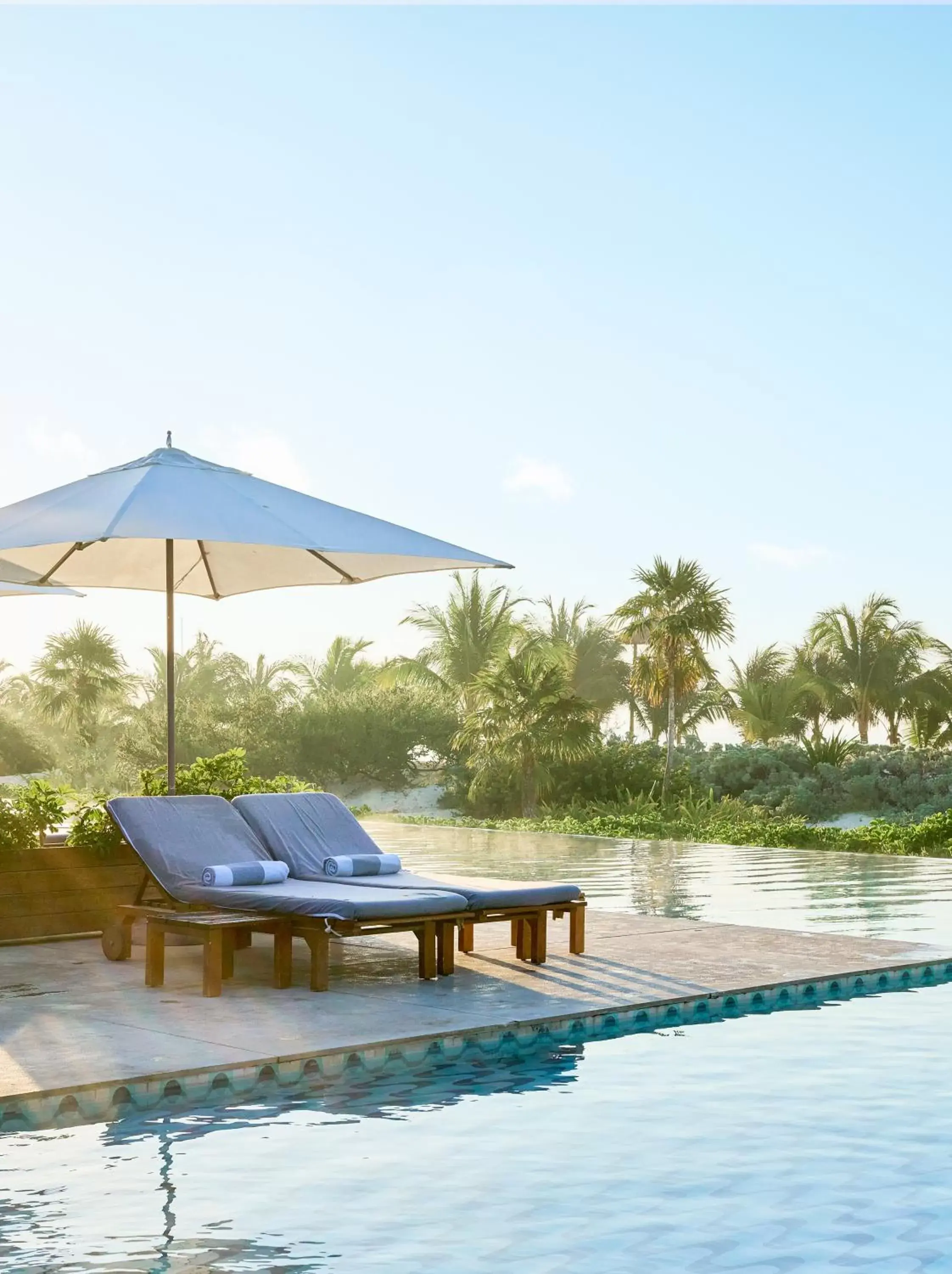 Swimming pool in Chablé Maroma Swimming pool in Chablé Maroma