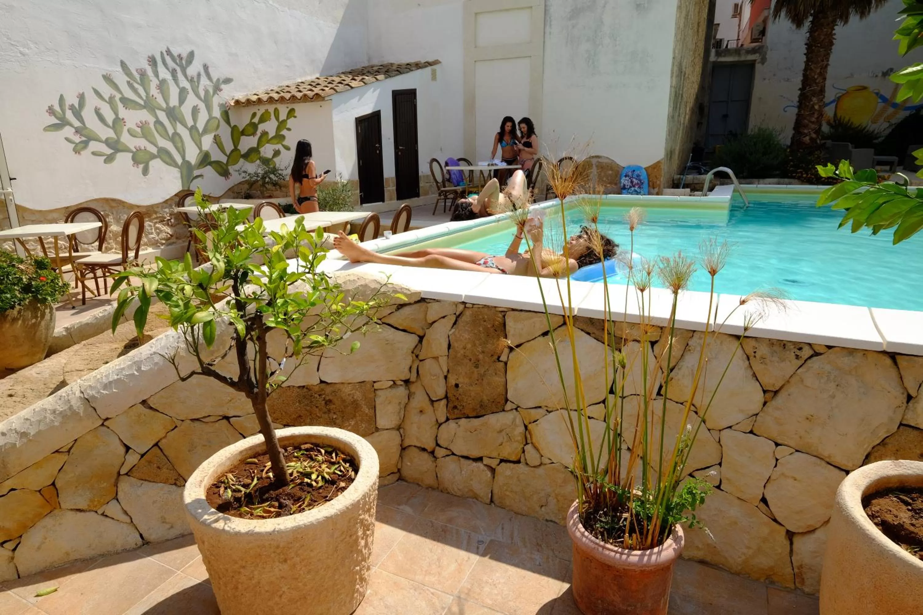 Swimming pool in Morfeo Charming Rooms & Relax