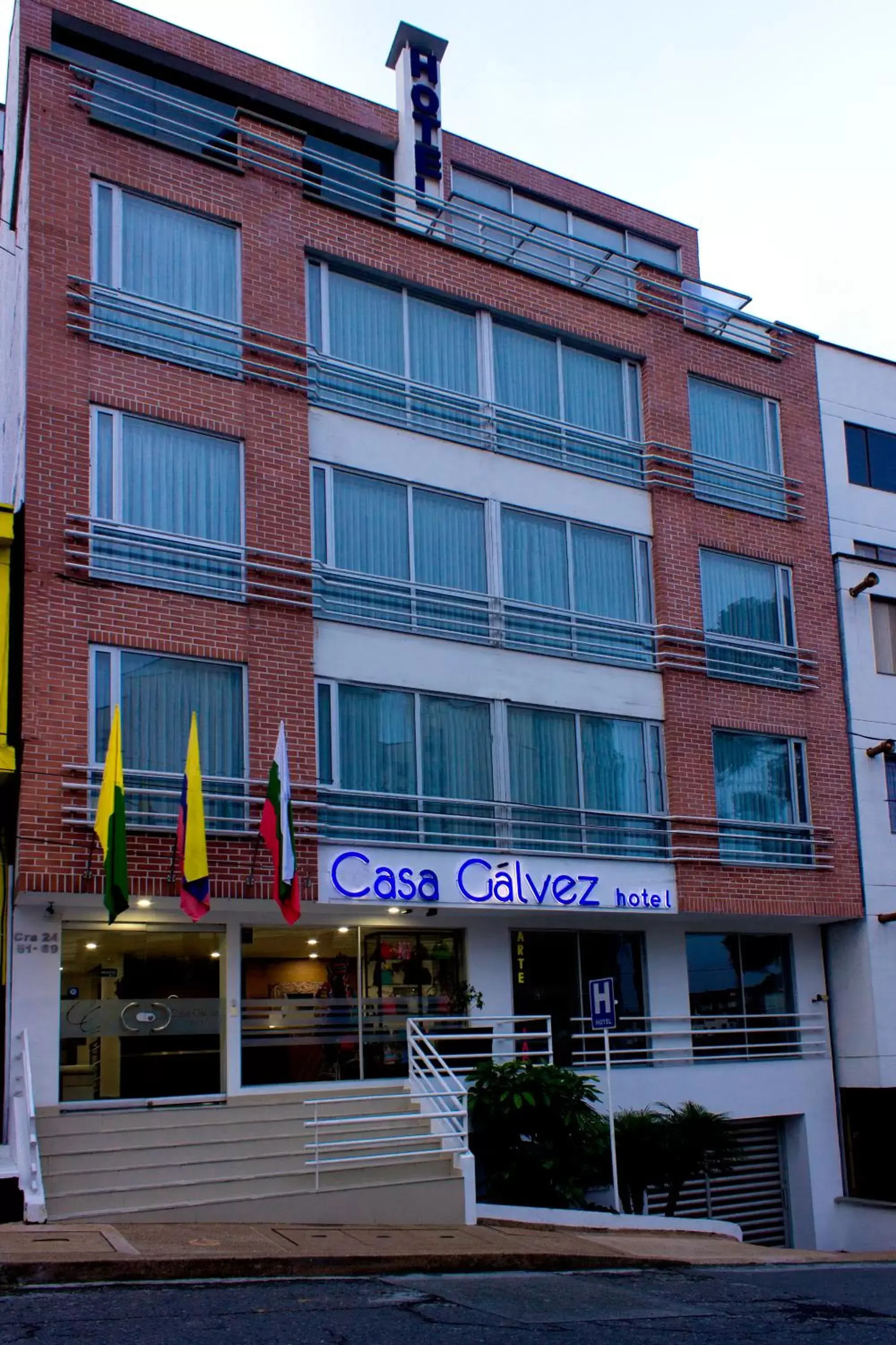 Facade/entrance in Hotel Casa Galvez