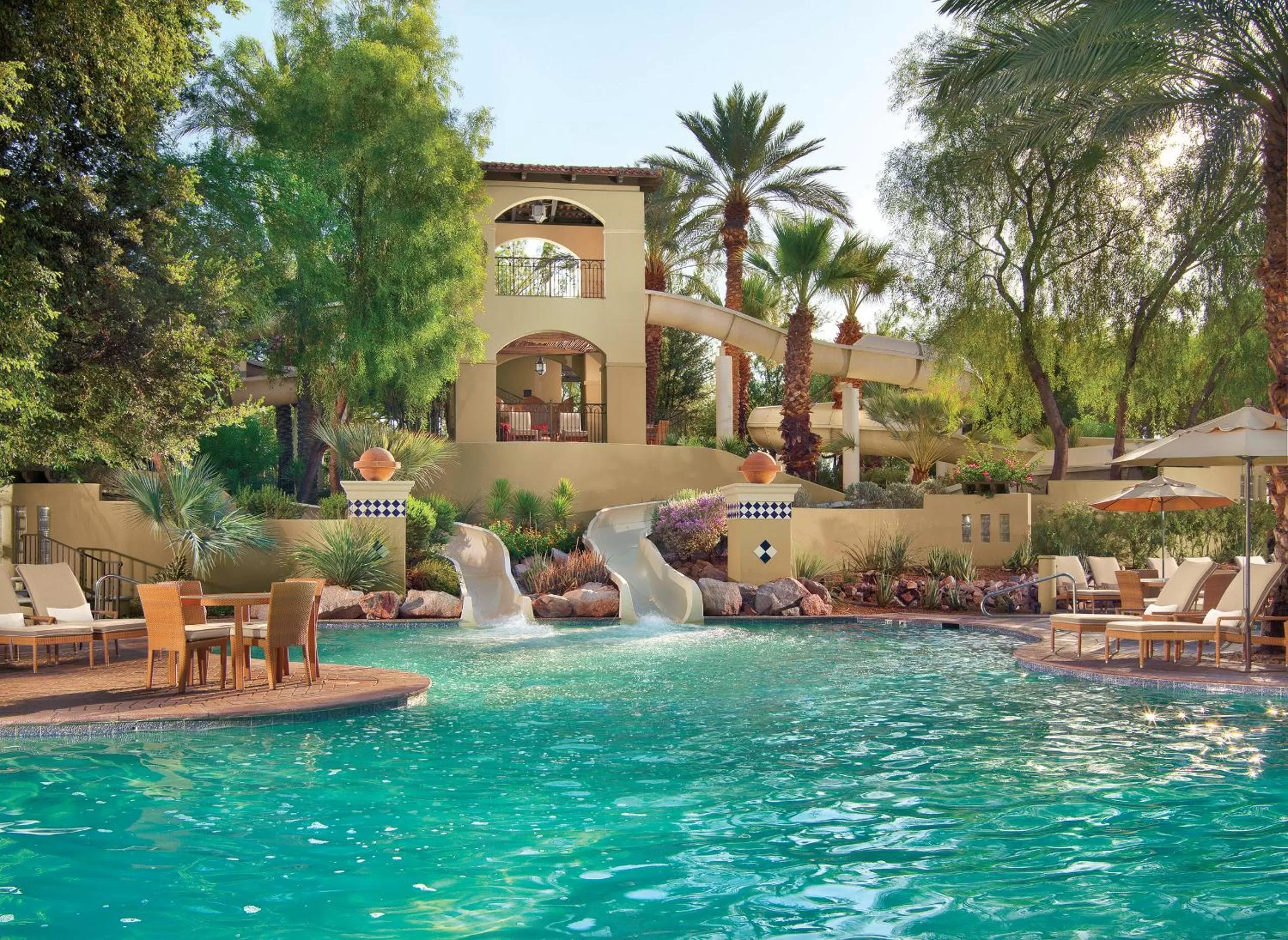 Aqua park in Fairmont Scottsdale Princess