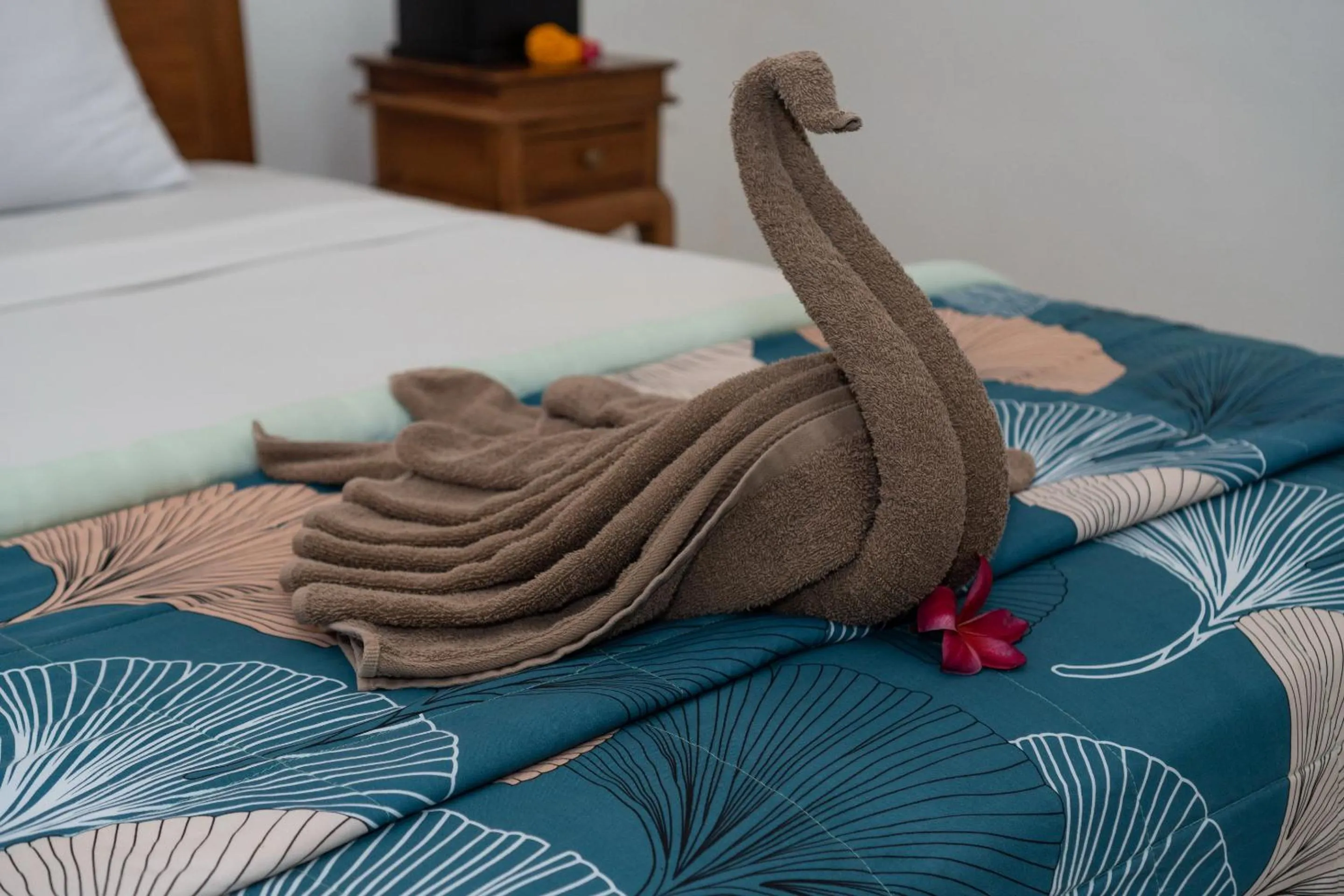 Bed in Padma Ubud Retreat