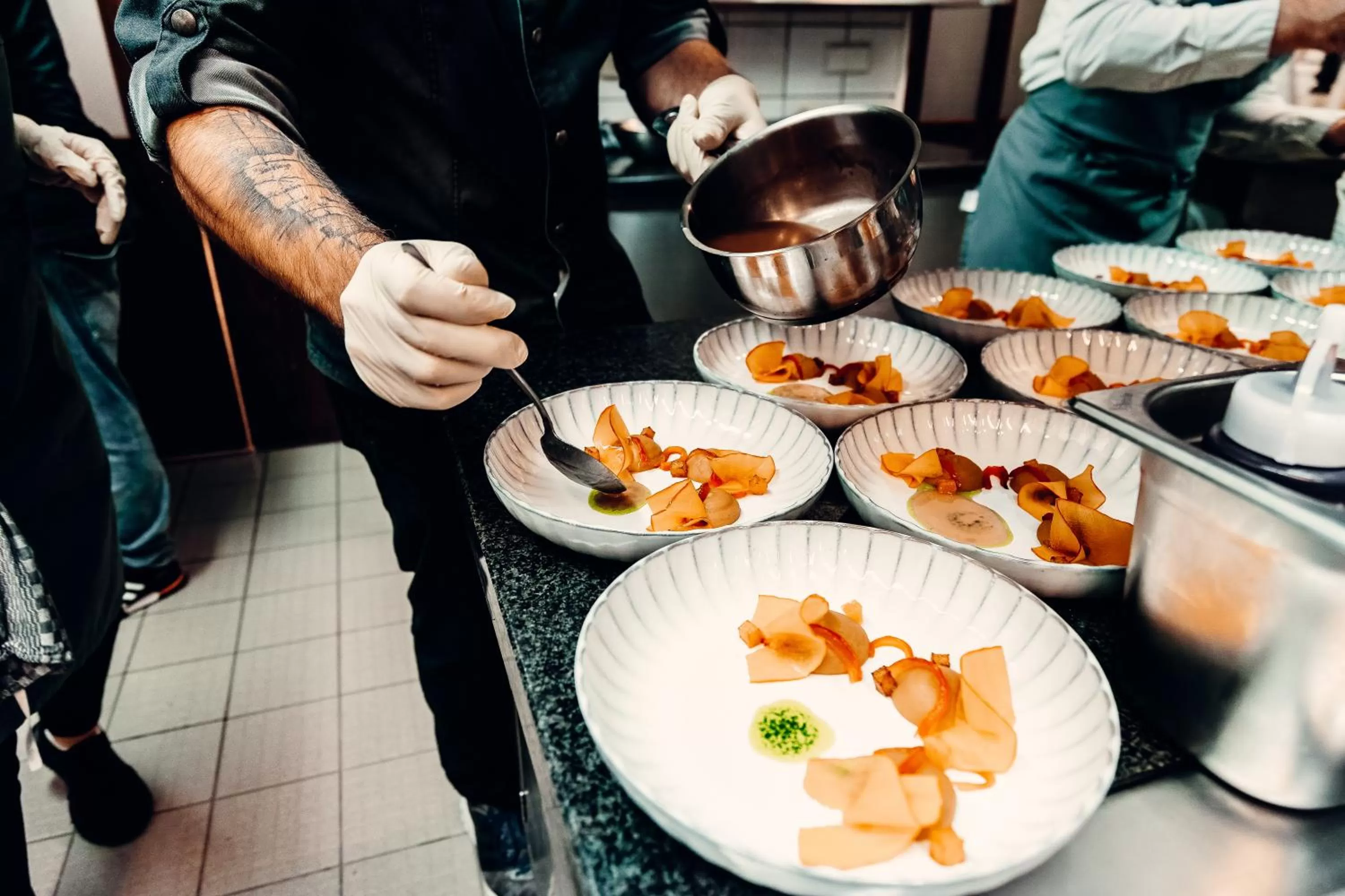 Restaurant/places to eat in Romantik Hotel Schloss Hohenstein