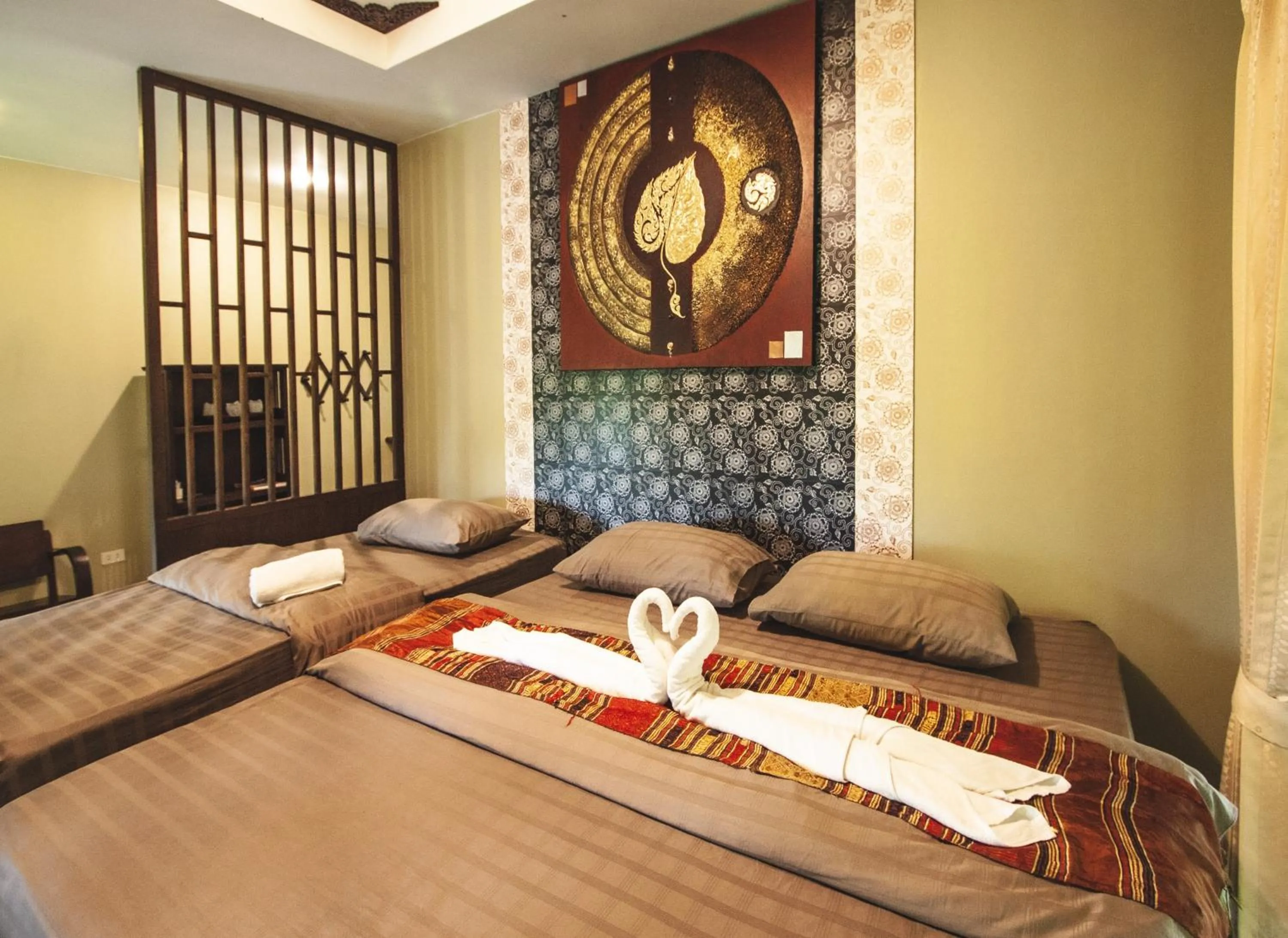 Bed in Pai Panalee The Nature Boutique Hotel