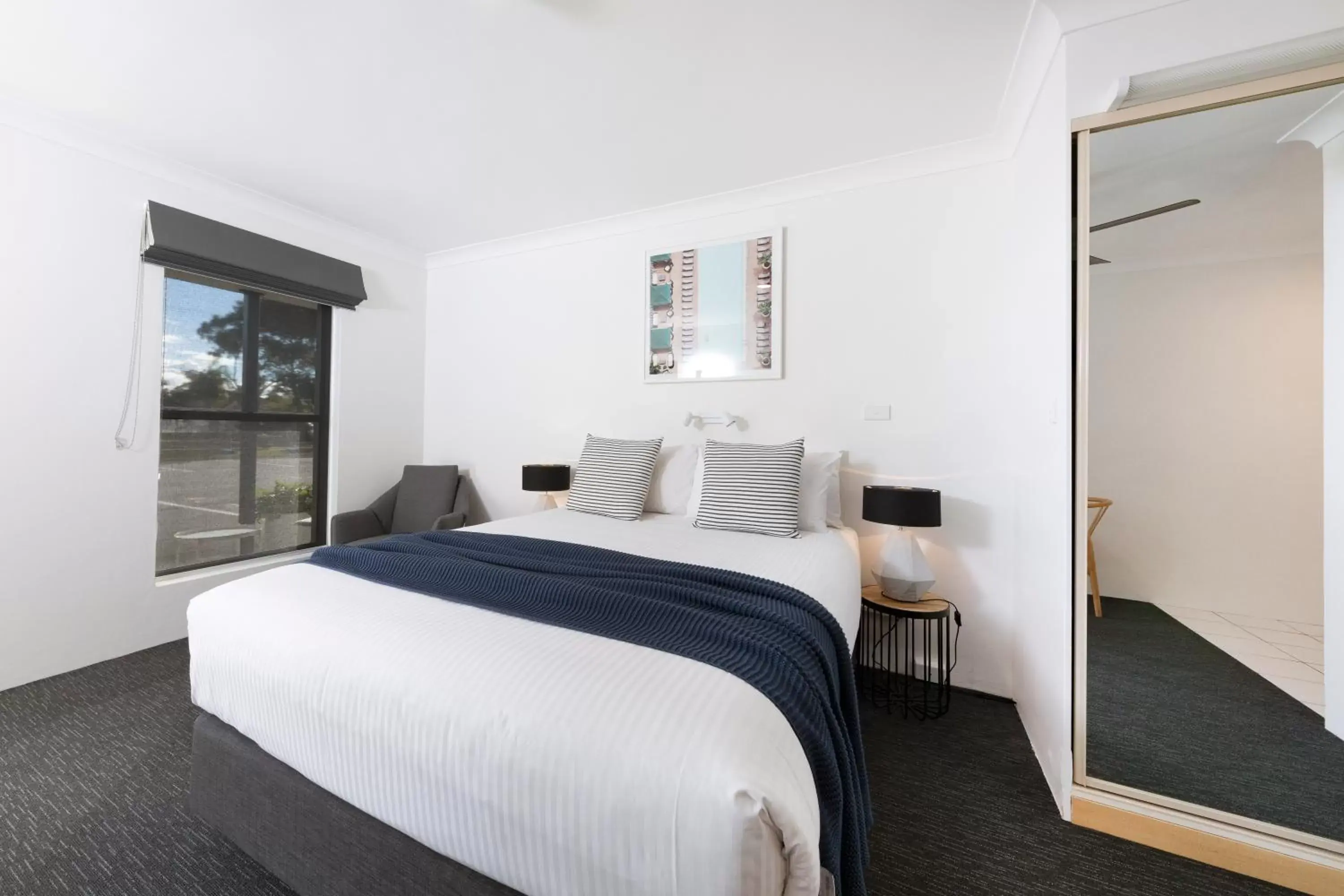 Seating area, Bed in Hotel Forster