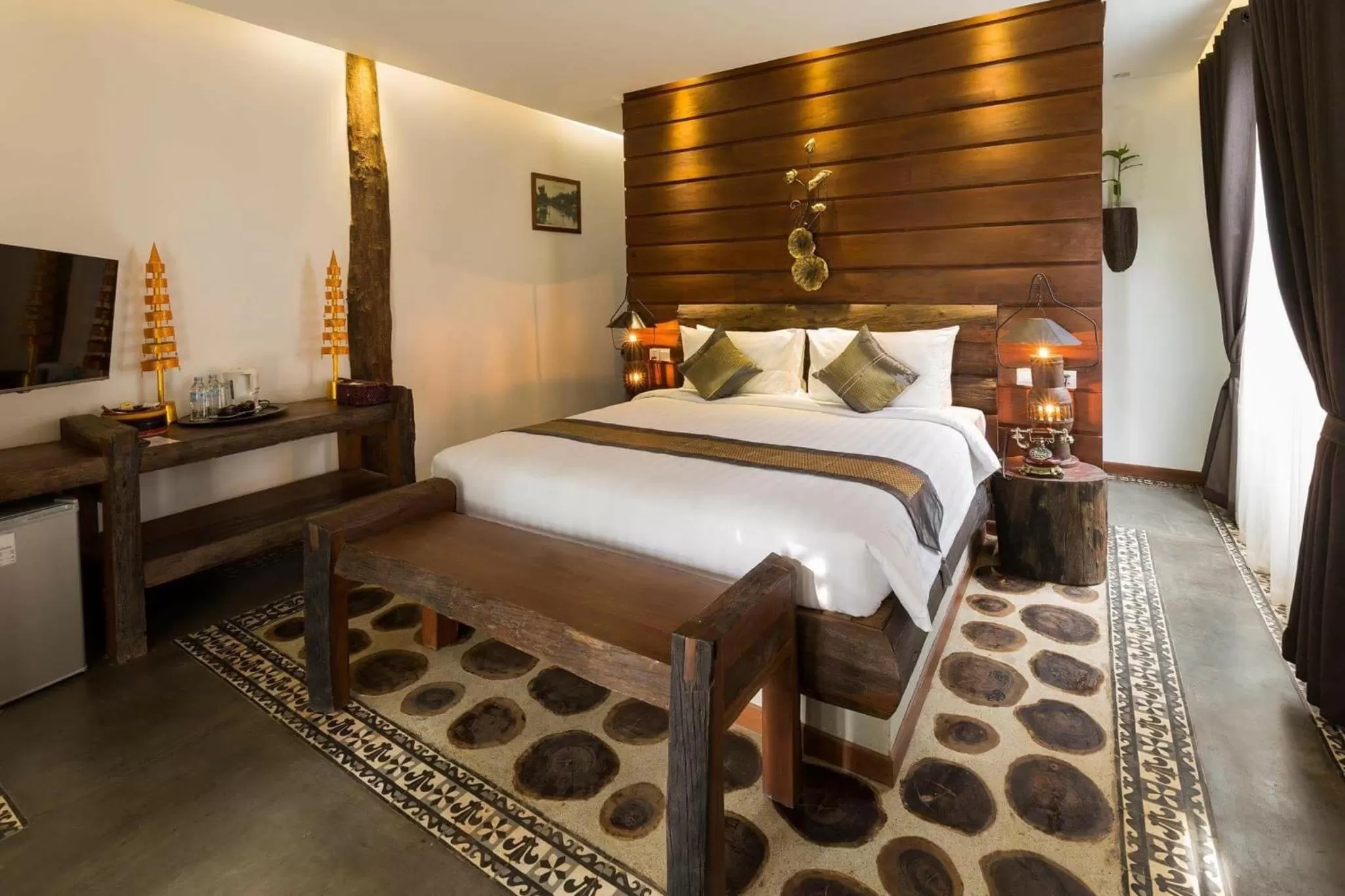 Bedroom, Bed in Java Wooden Villa & Residence