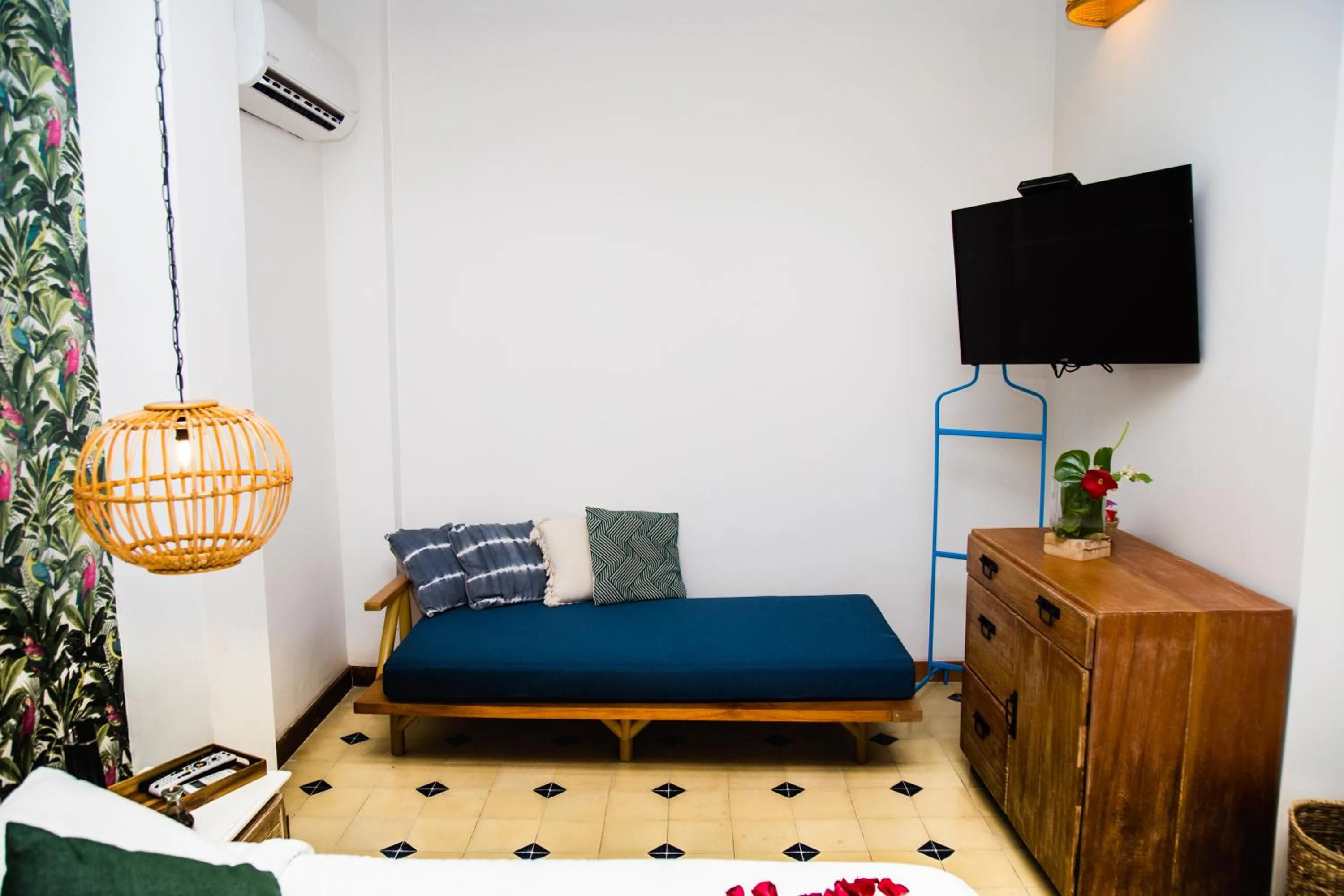 Decorative detail, Bed in Hotel Boutique Casa Mia