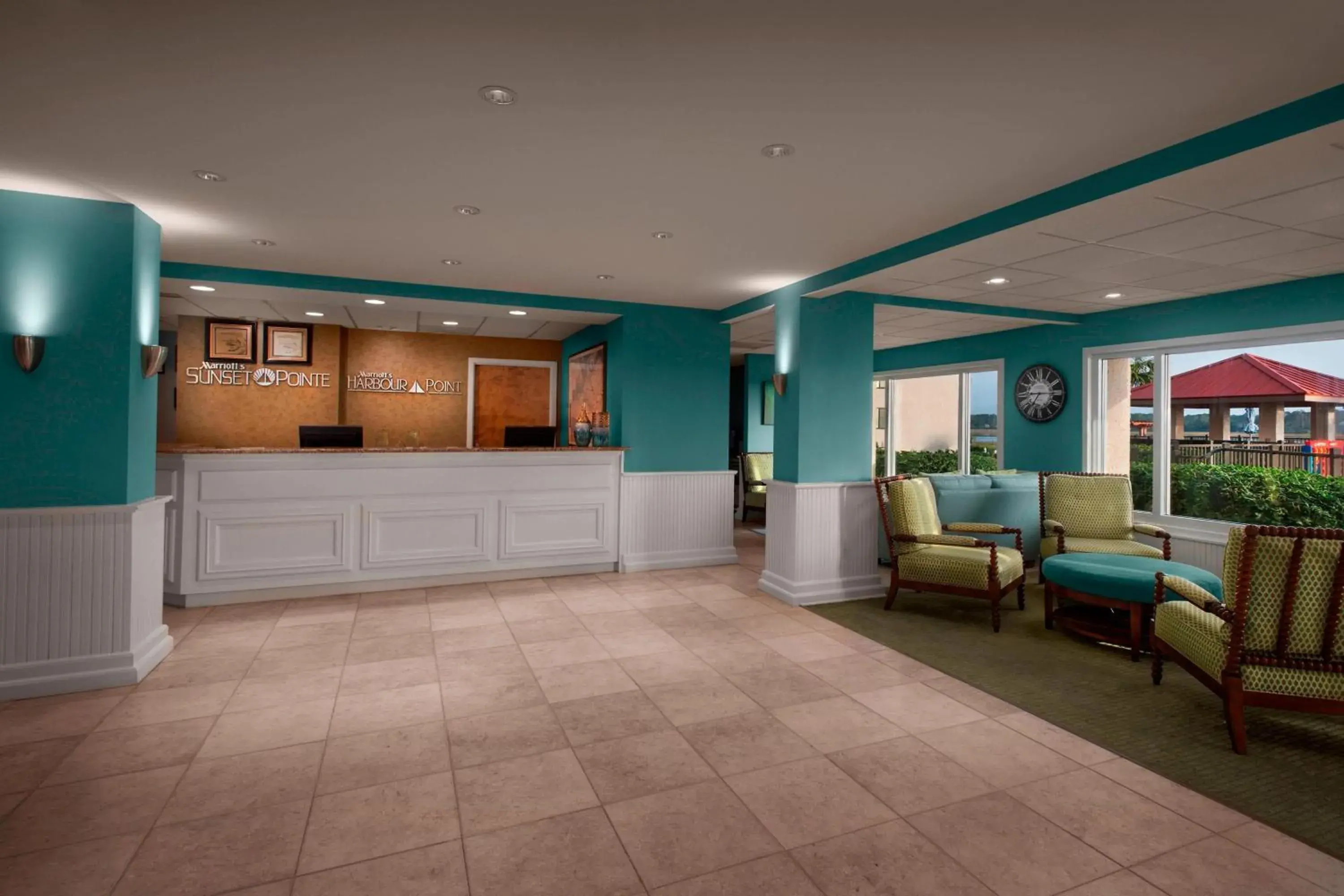Lobby or reception, Lobby/Reception in Marriott's Harbour Point And Sunset Pointe At Shelter Cove