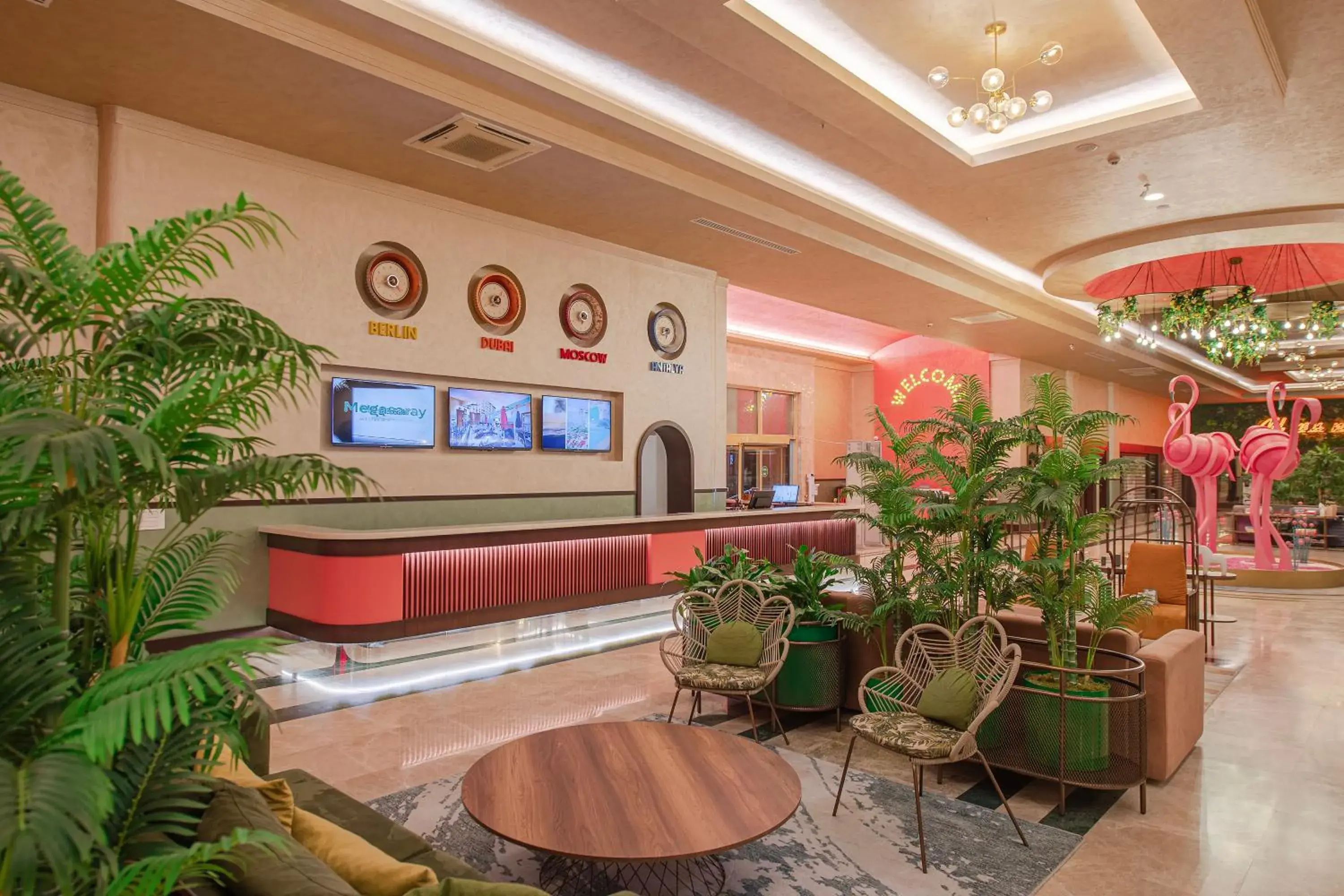 Lobby or reception in Megasaray Westbeach Antalya Lobby or reception in Megasaray Westbeach Antalya