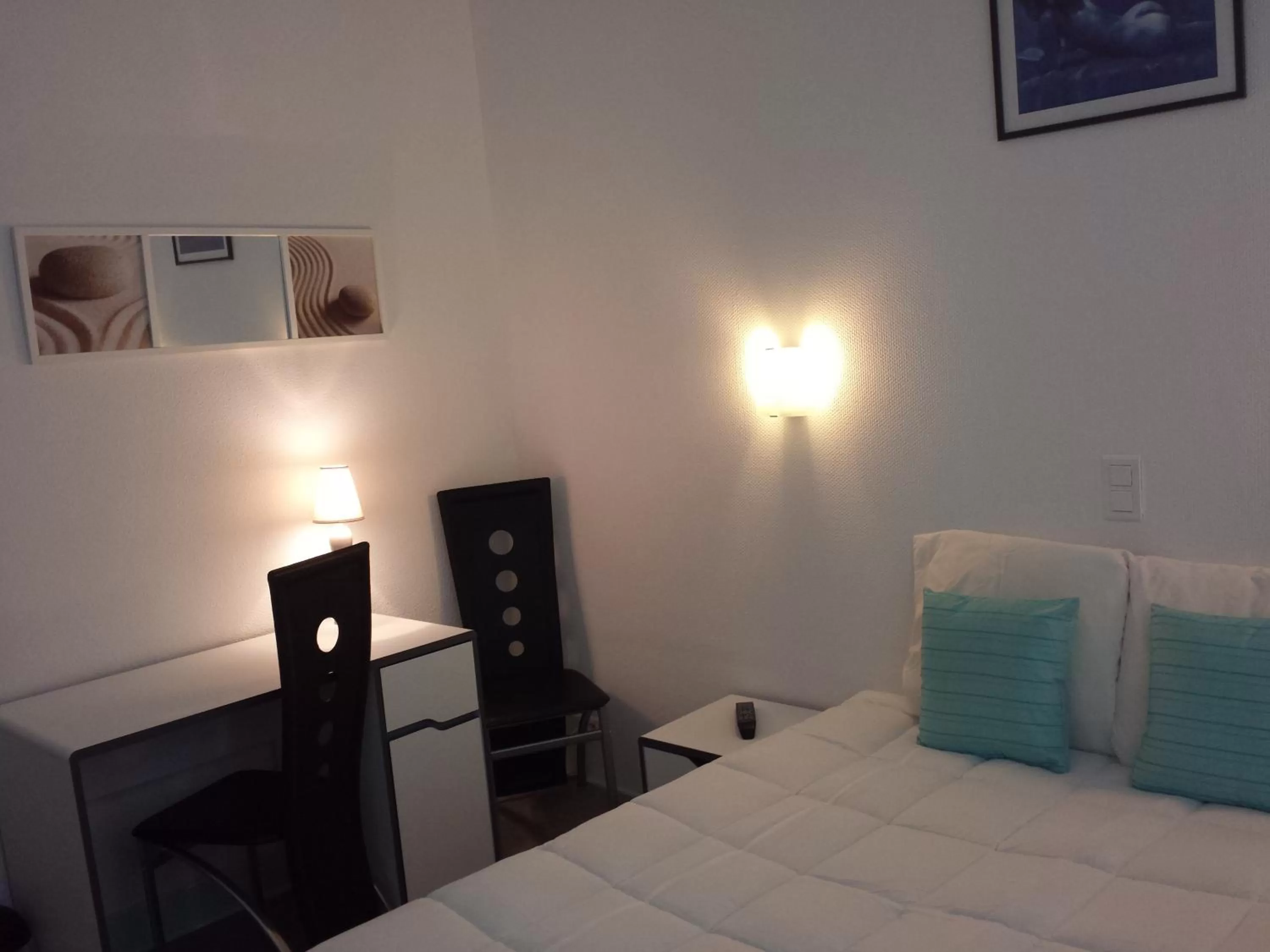 Bed in Hôtel Pedussaut