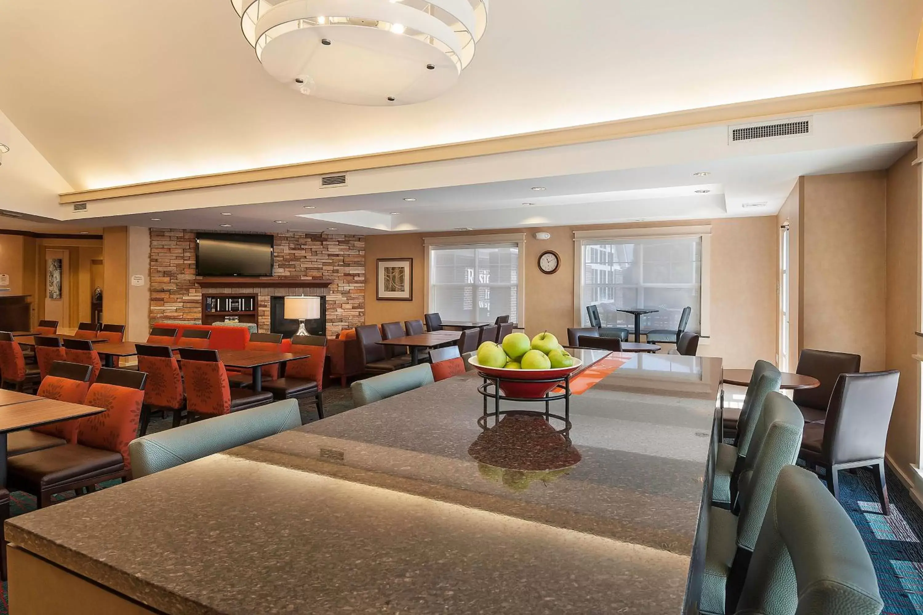 Lobby or reception, Restaurant/Places to Eat in Residence Inn by Marriott Madison West/Middleton