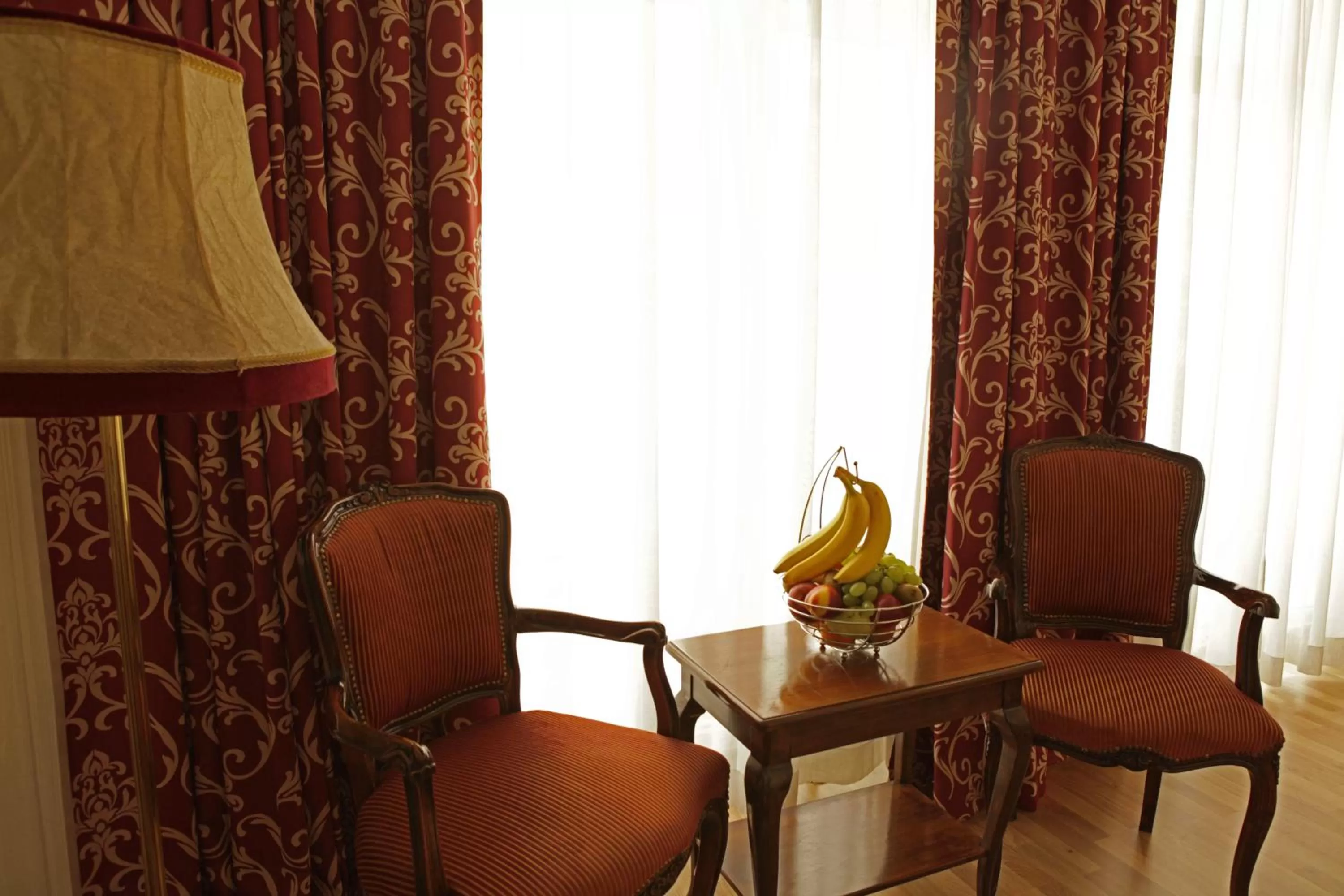 Seating area in Hotel Domizil