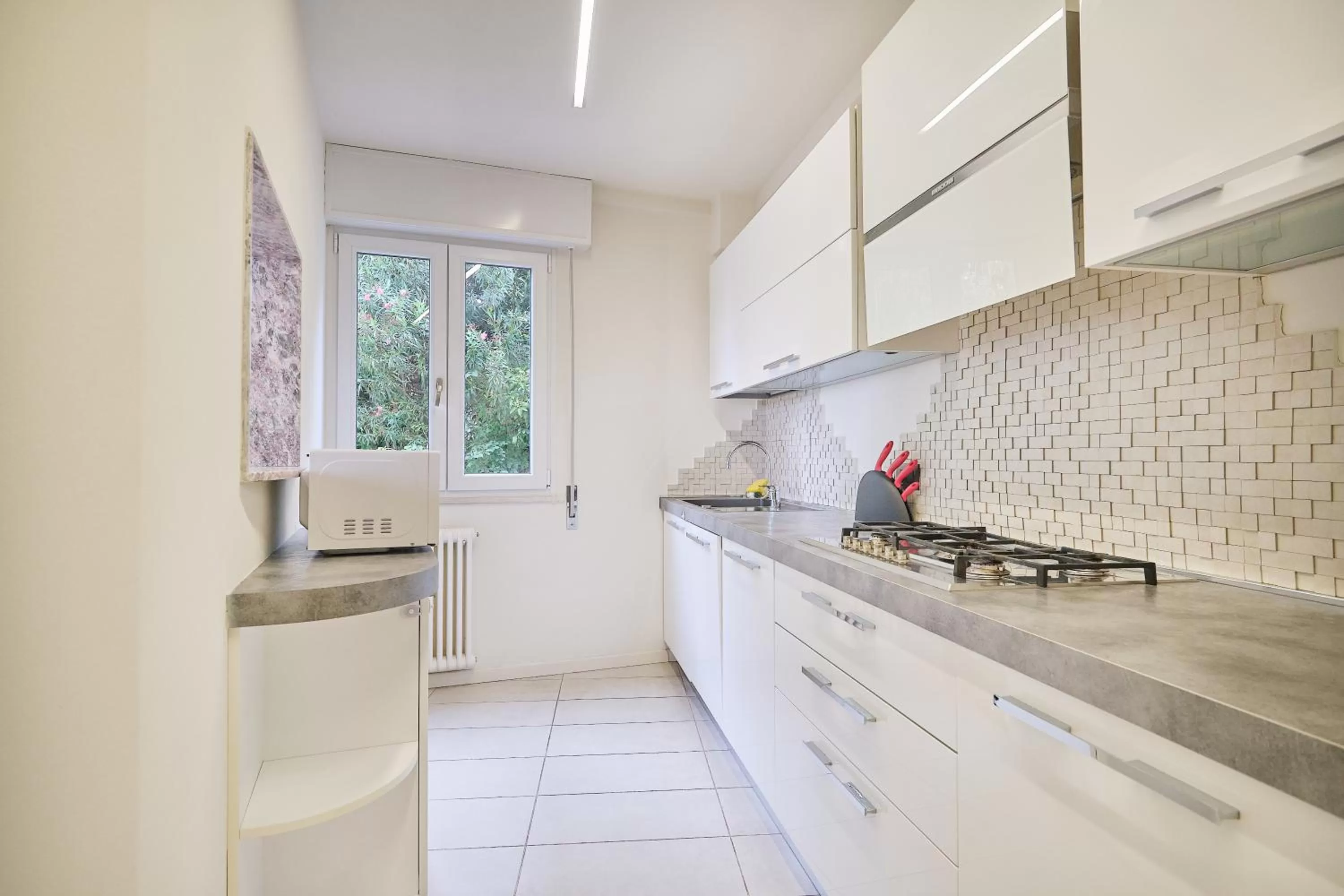 Kitchen or kitchenette in Front Lake Apartment Bardolino