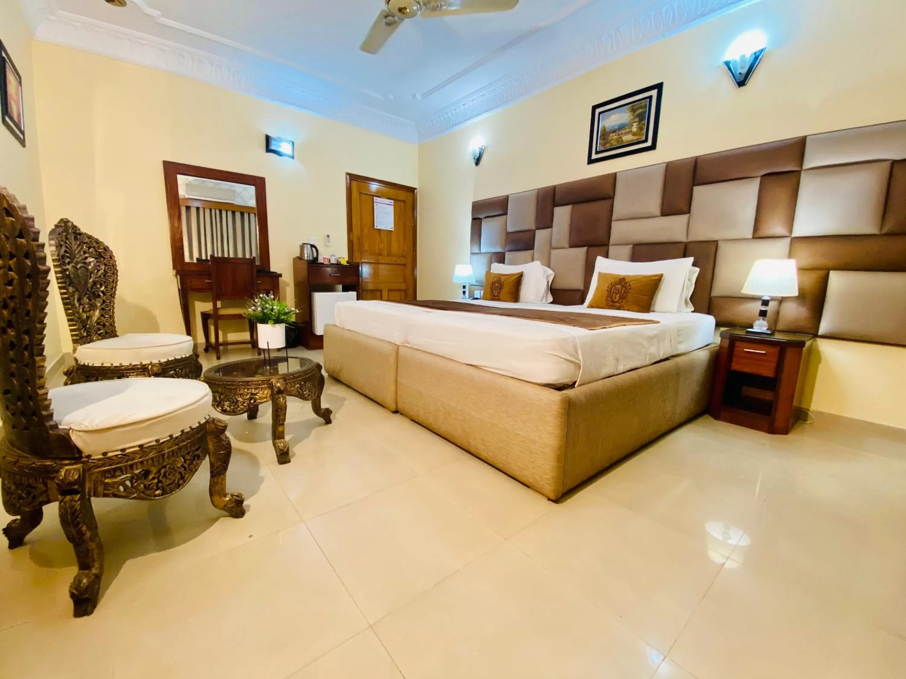 Seating Area in World Inn Karachi