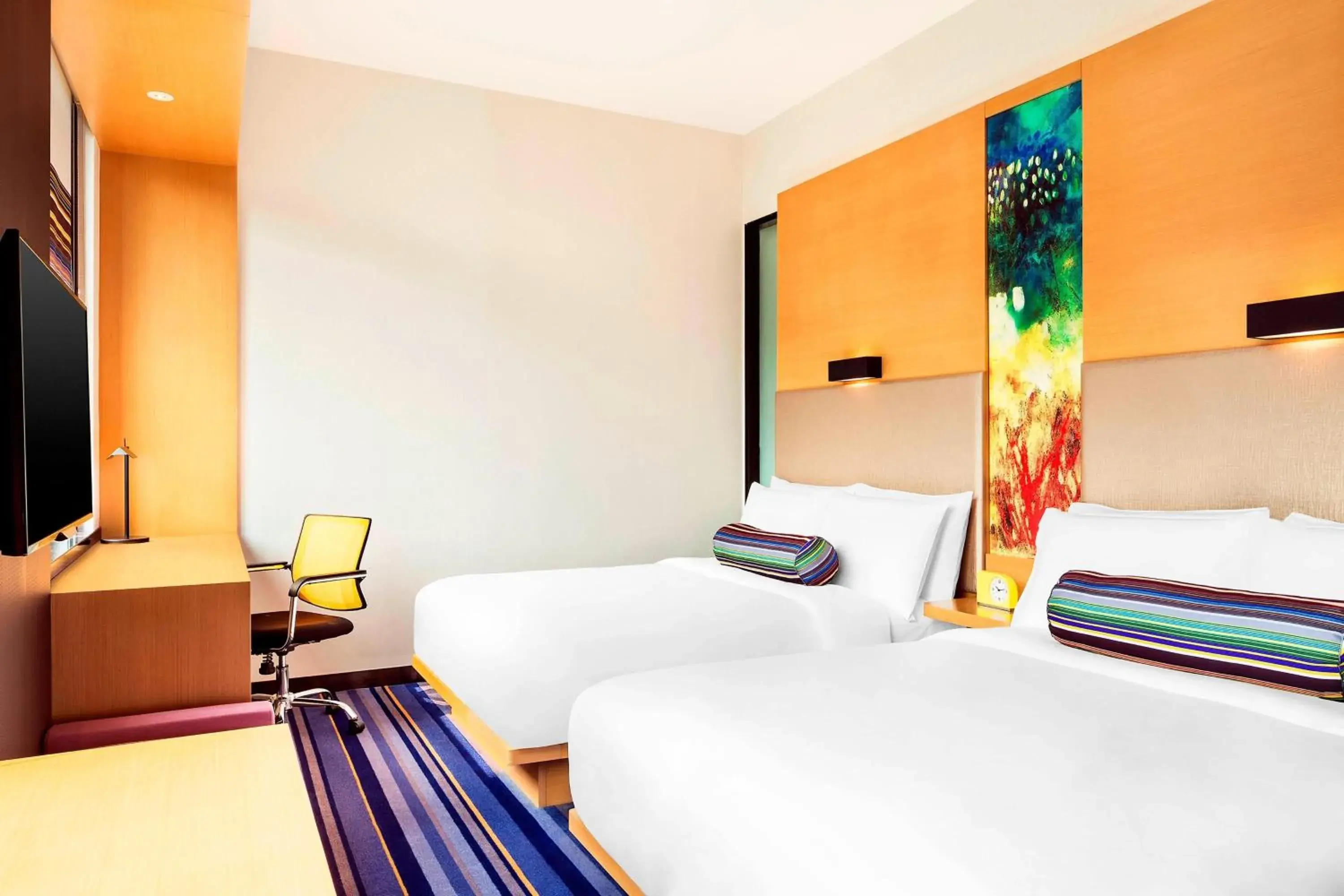 Loft Queen Beds Room in Aloft by Marriott Guangzhou University Park Loft Queen Beds Room in Aloft by Marriott Guangzhou University Park