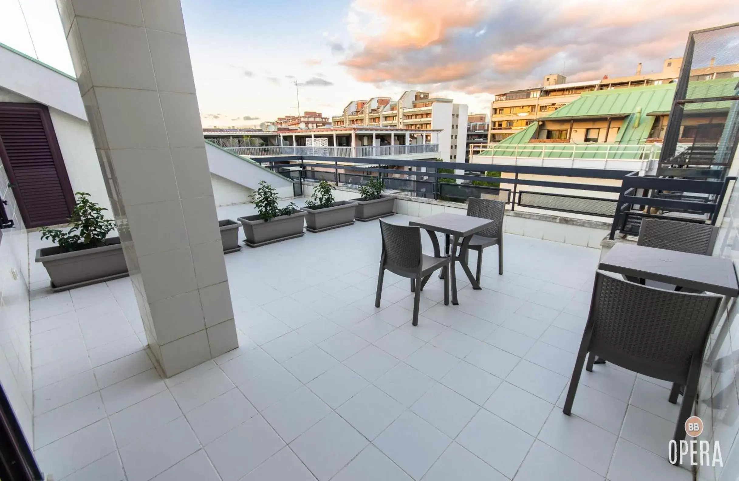 Balcony/Terrace in Opera B&B