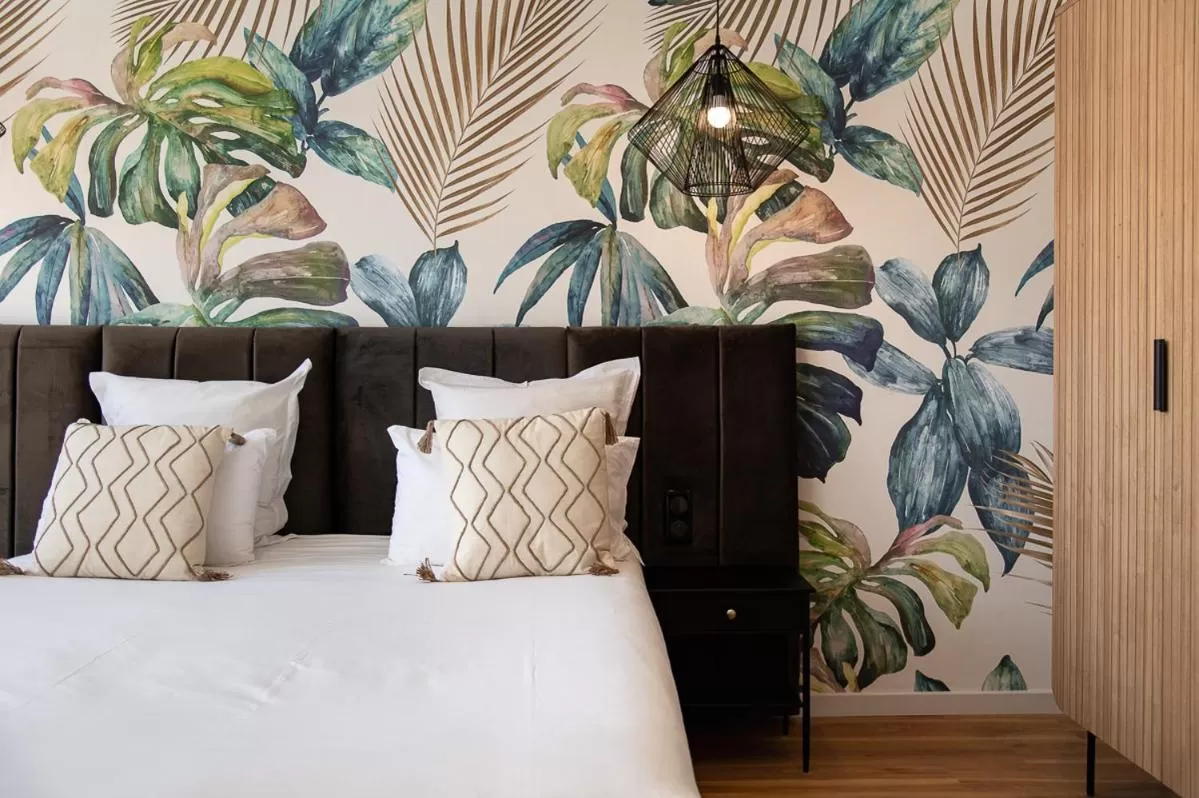 Bed in Hôtel Restaurant Vaillant proche Europapark Rulantica