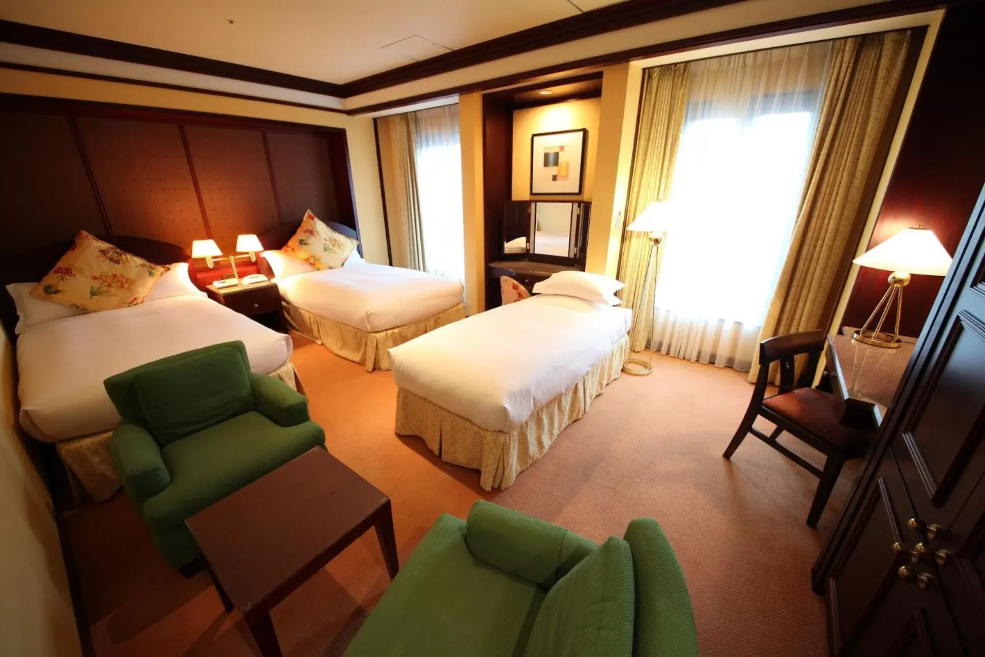 Photo of the whole room, Bed in Mito Plaza Hotel