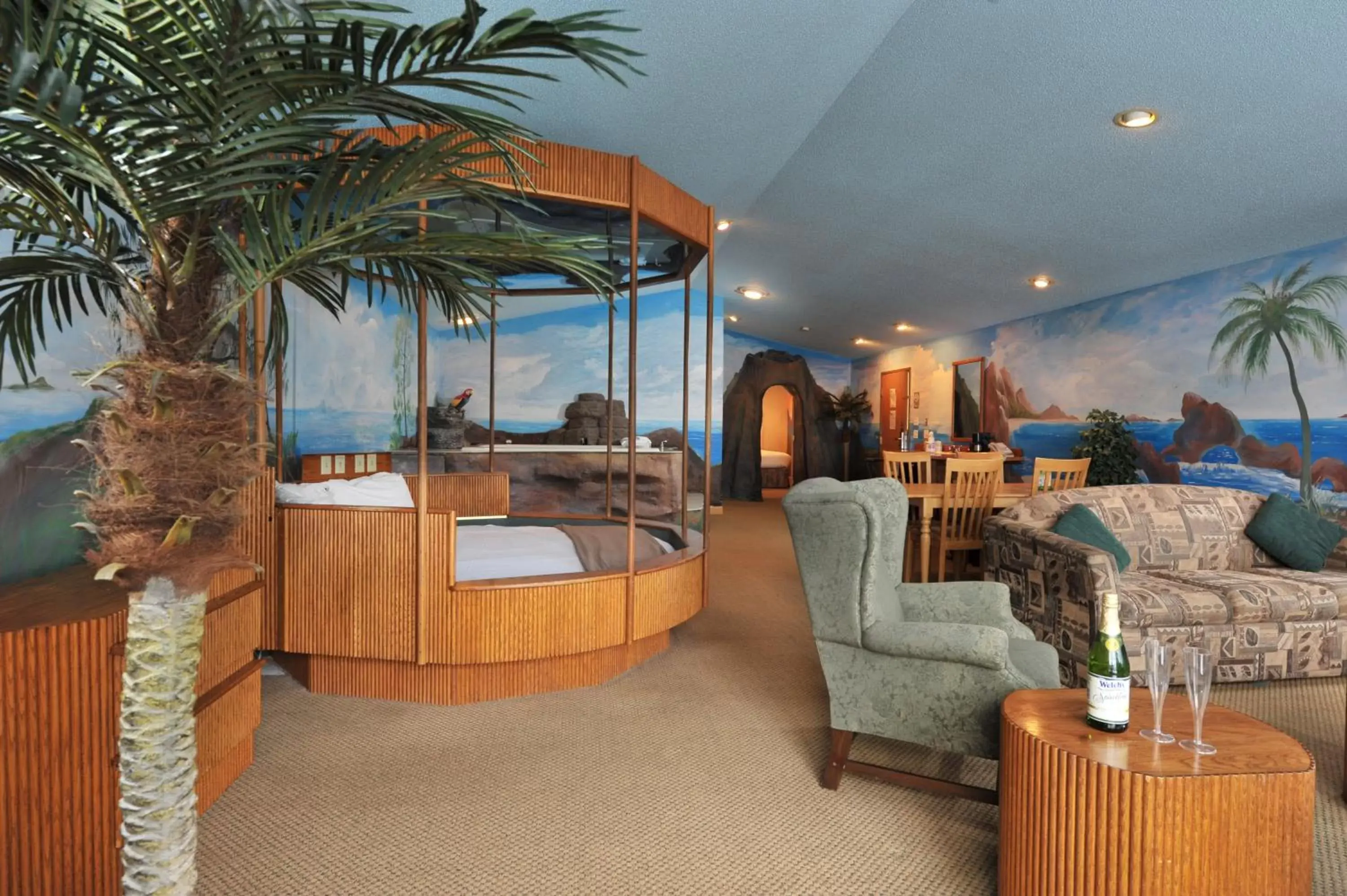 Living room in Atlantis Family Waterpark Hotel