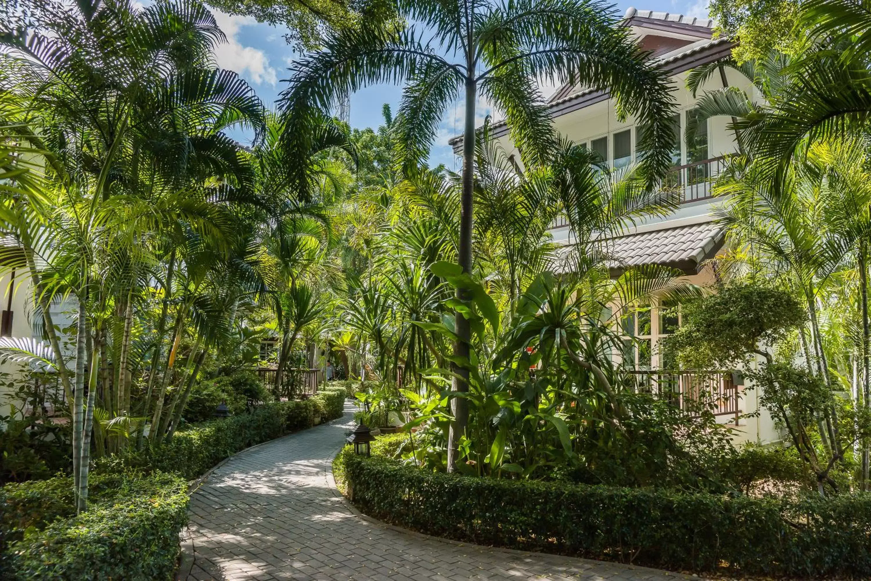 Garden view in Laksasubha Hua Hin