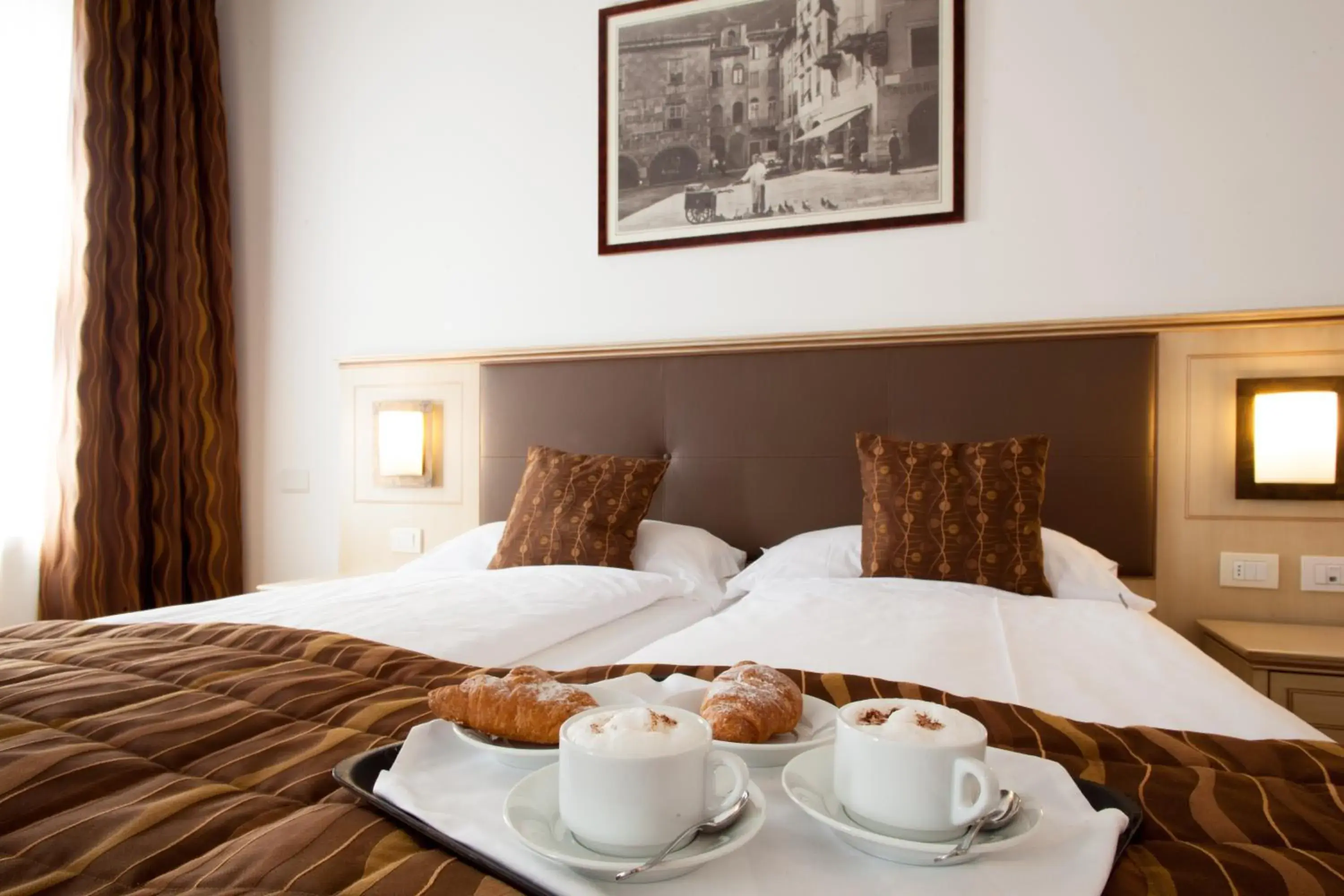Bed in Hotel Portici - Romantik & Wellness