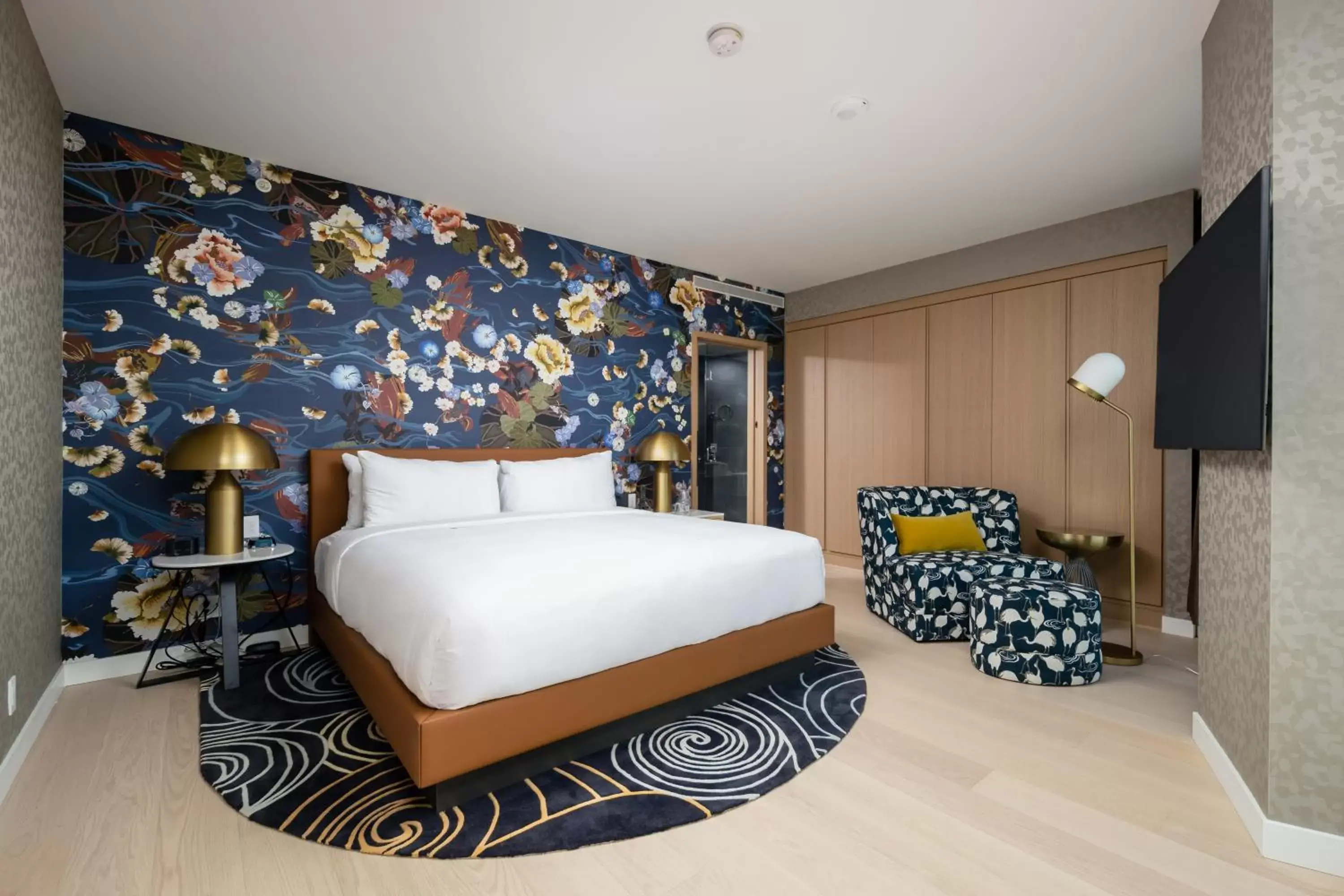 Bed in Versante Hotel