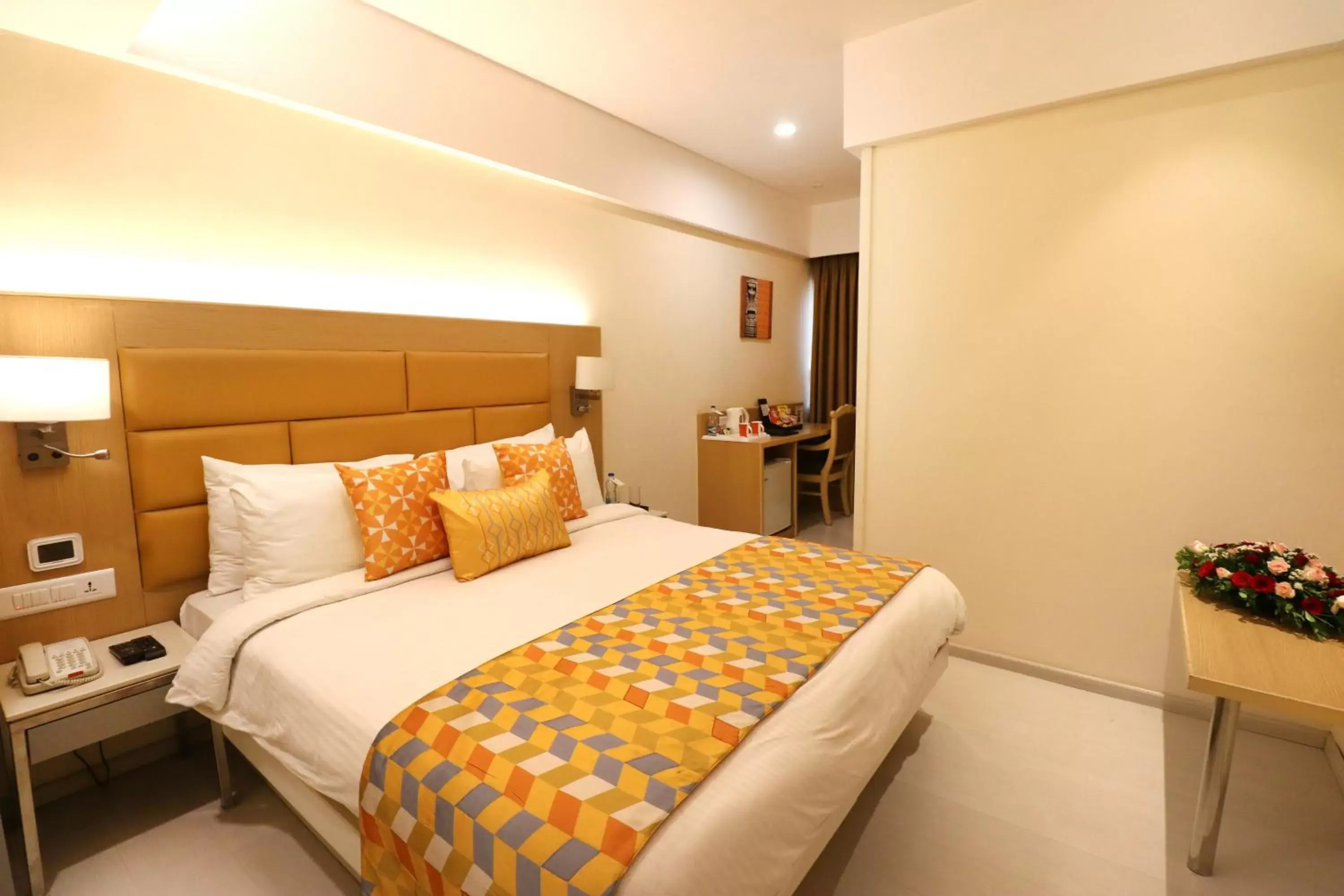 Bedroom, Bed in Fortune Park Galaxy, Vapi - Member ITC's Hotel Group