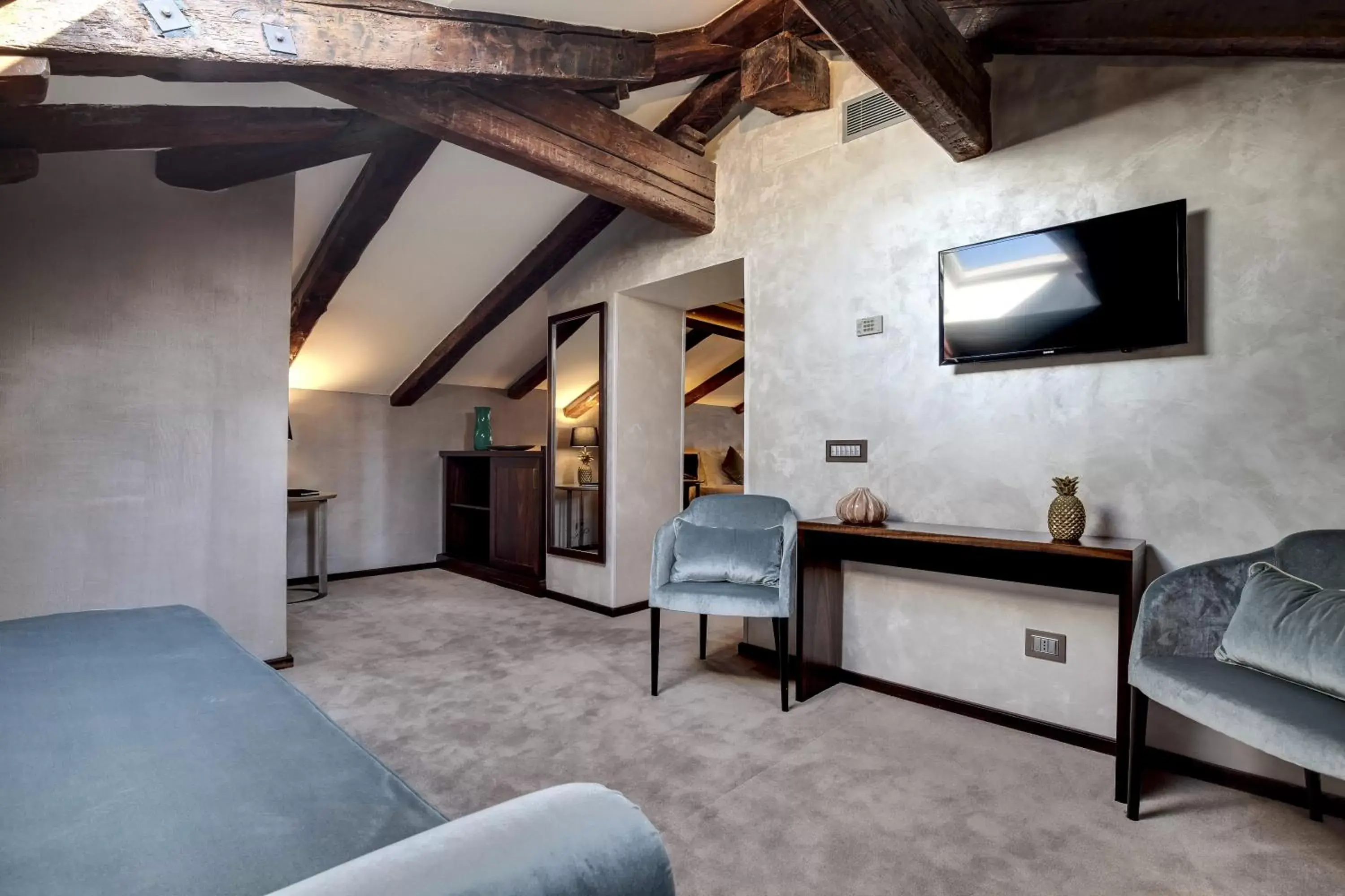 Seating area, TV/Entertainment Center in Hotel Donà Palace